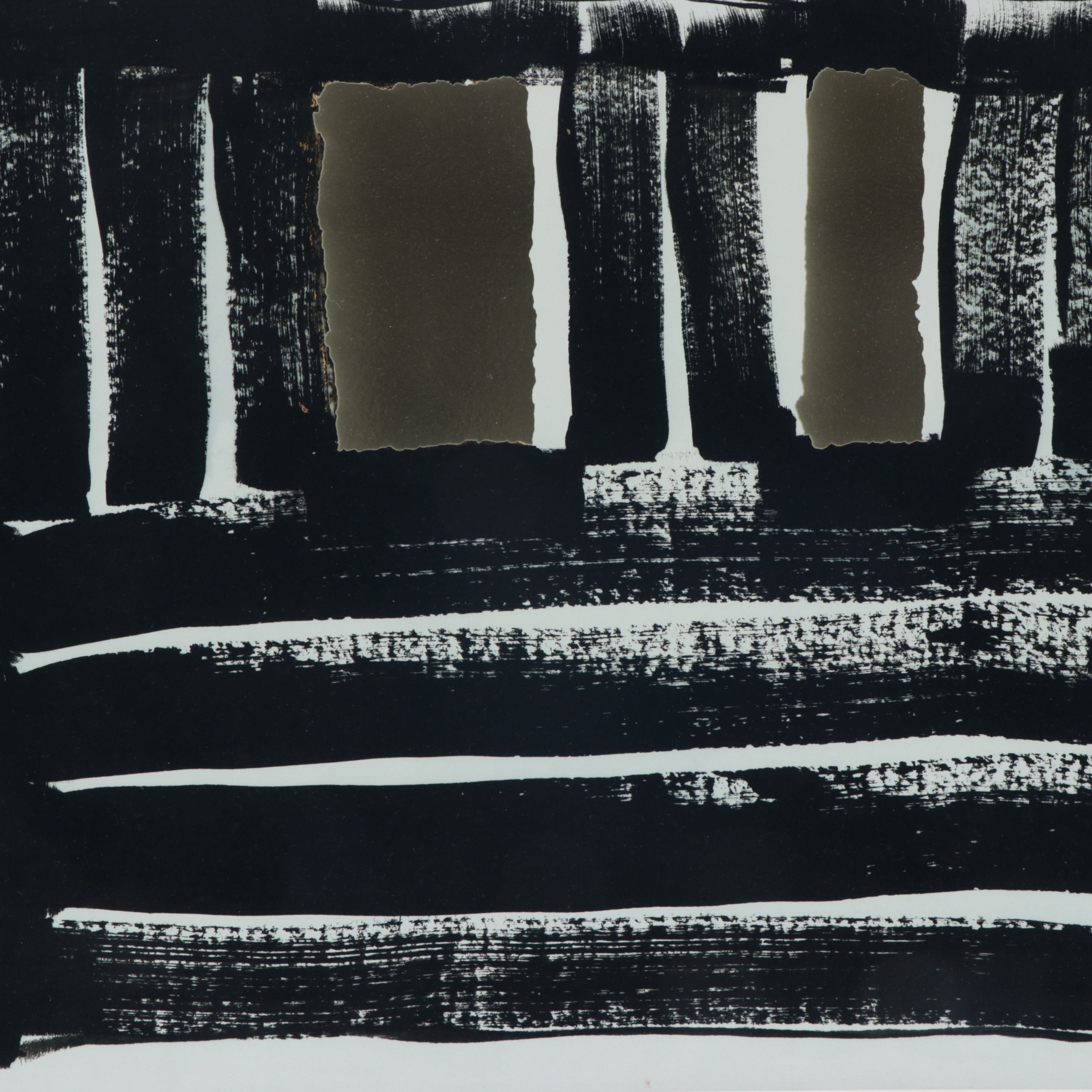 Giclée of Abstract Expressionist Style Composition