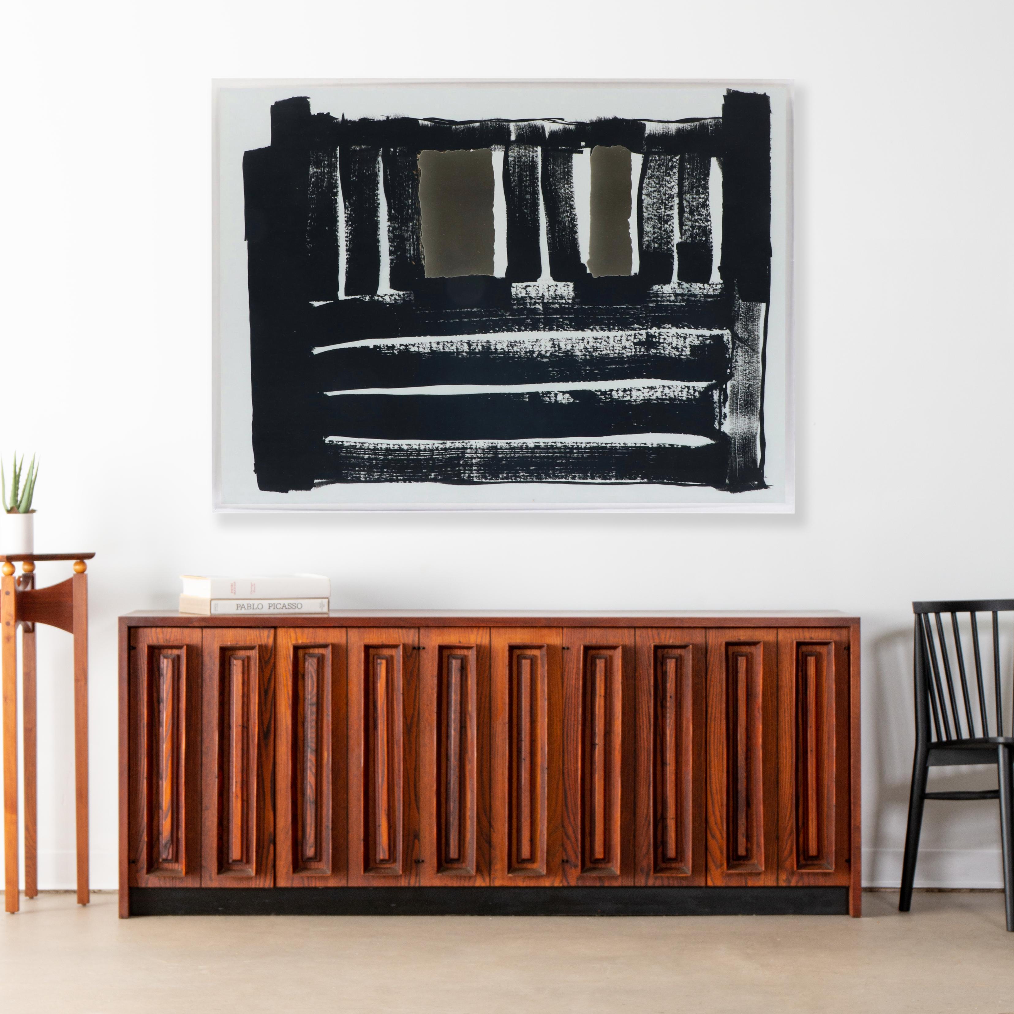 Giclée of Abstract Expressionist Style Composition