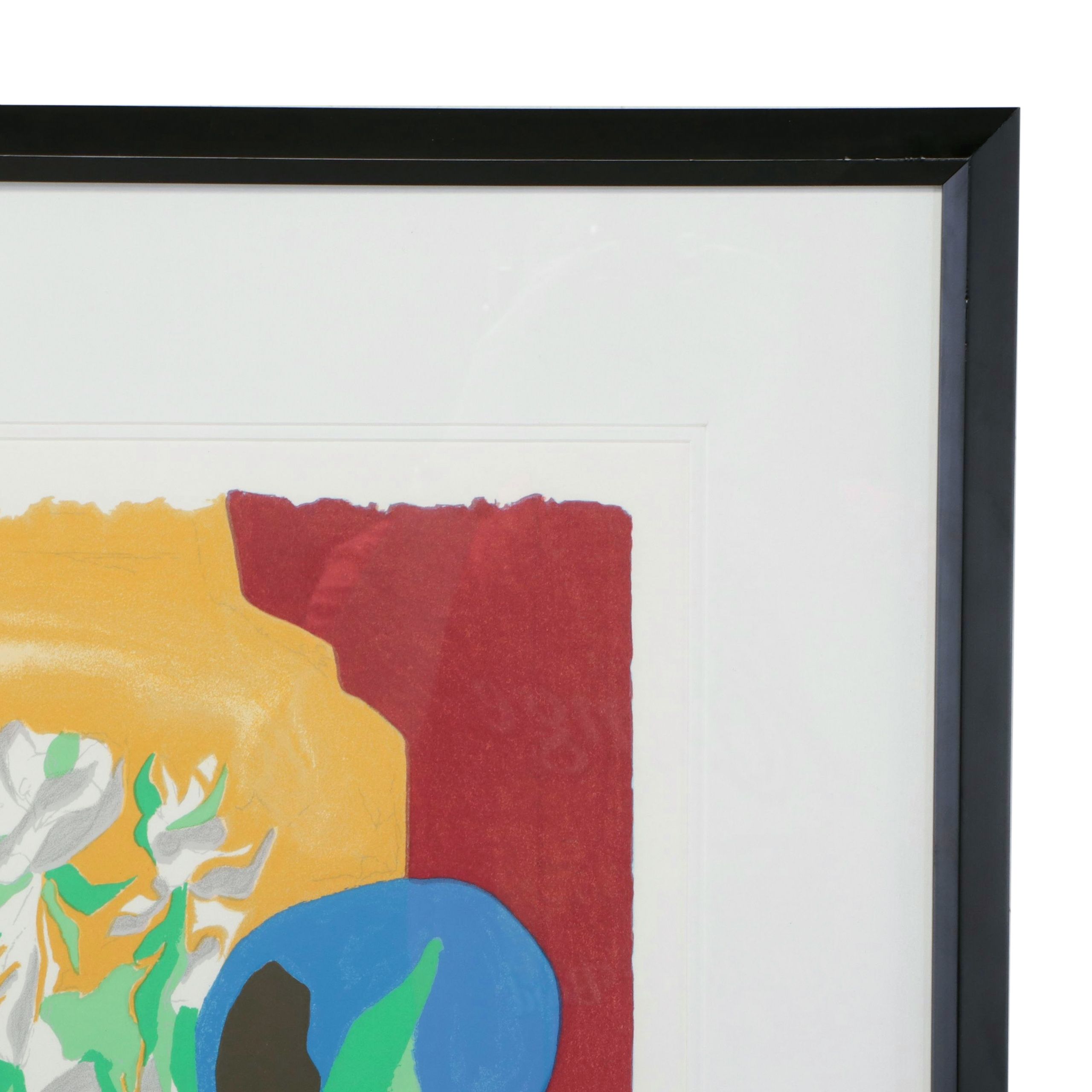 Jacob Lawrence Serigraph "Supermarket Flora," 1996