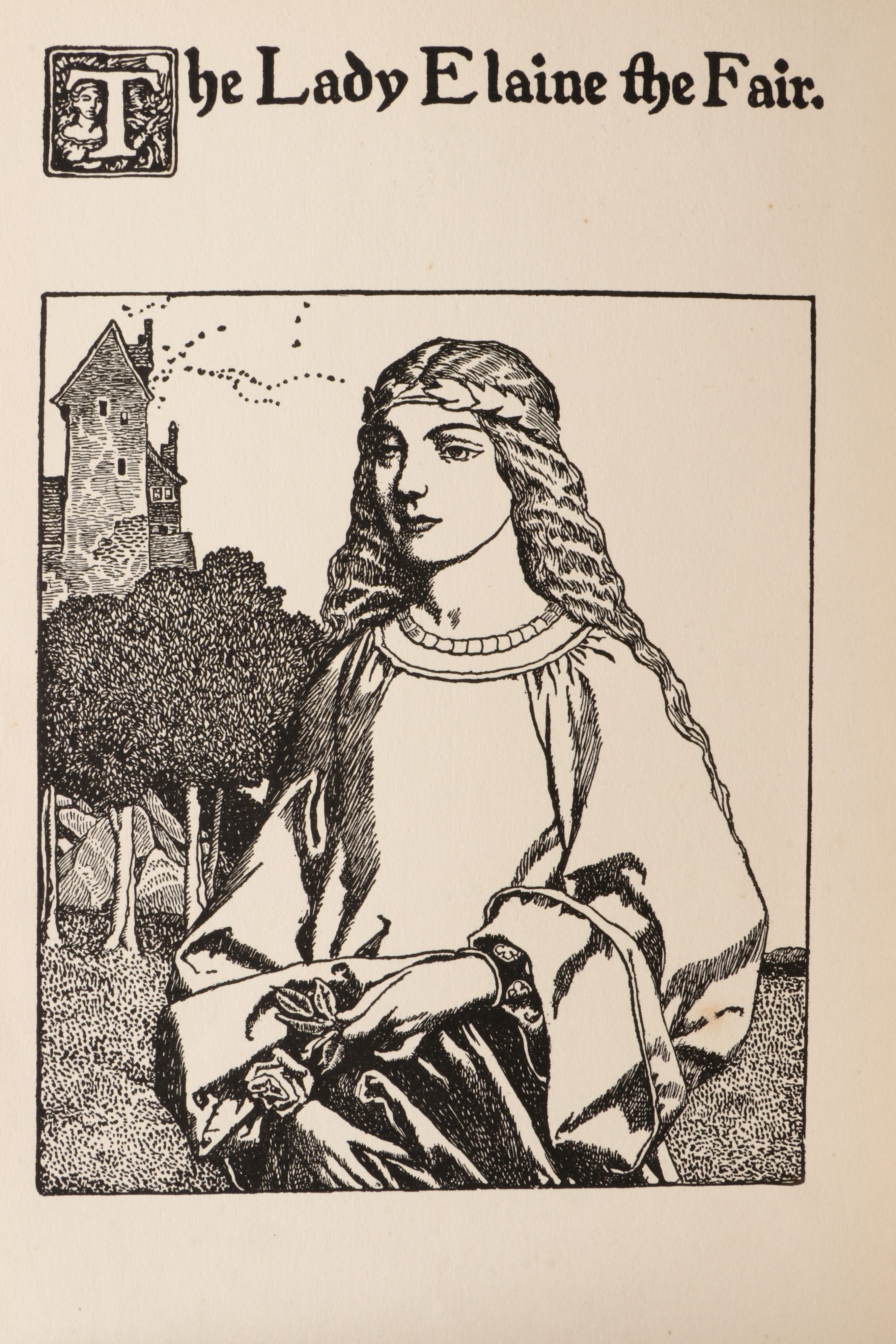 "The Story of Sire Launcelot and his Companions" by Howard Pyle, 1907