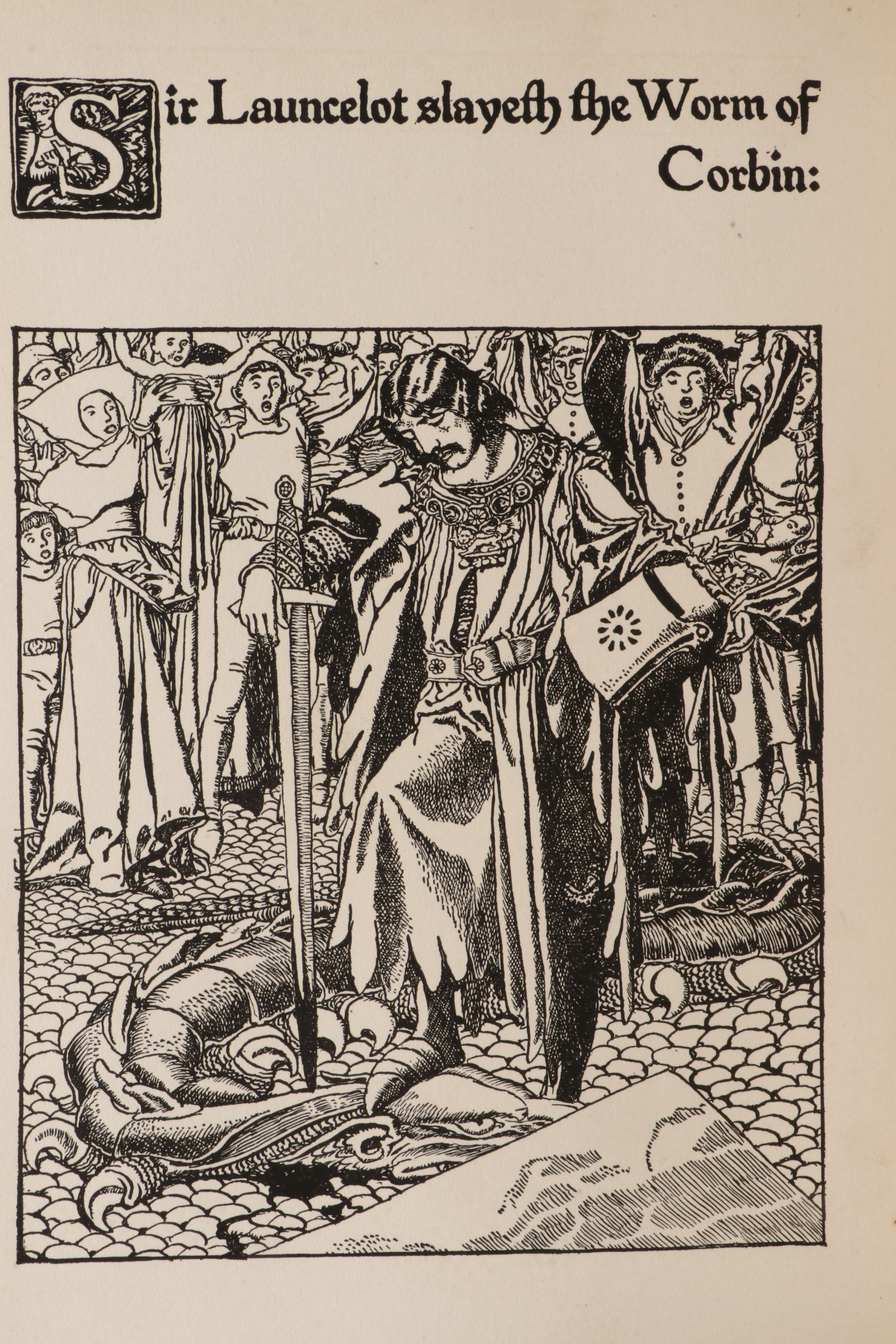 "The Story of Sire Launcelot and his Companions" by Howard Pyle, 1907
