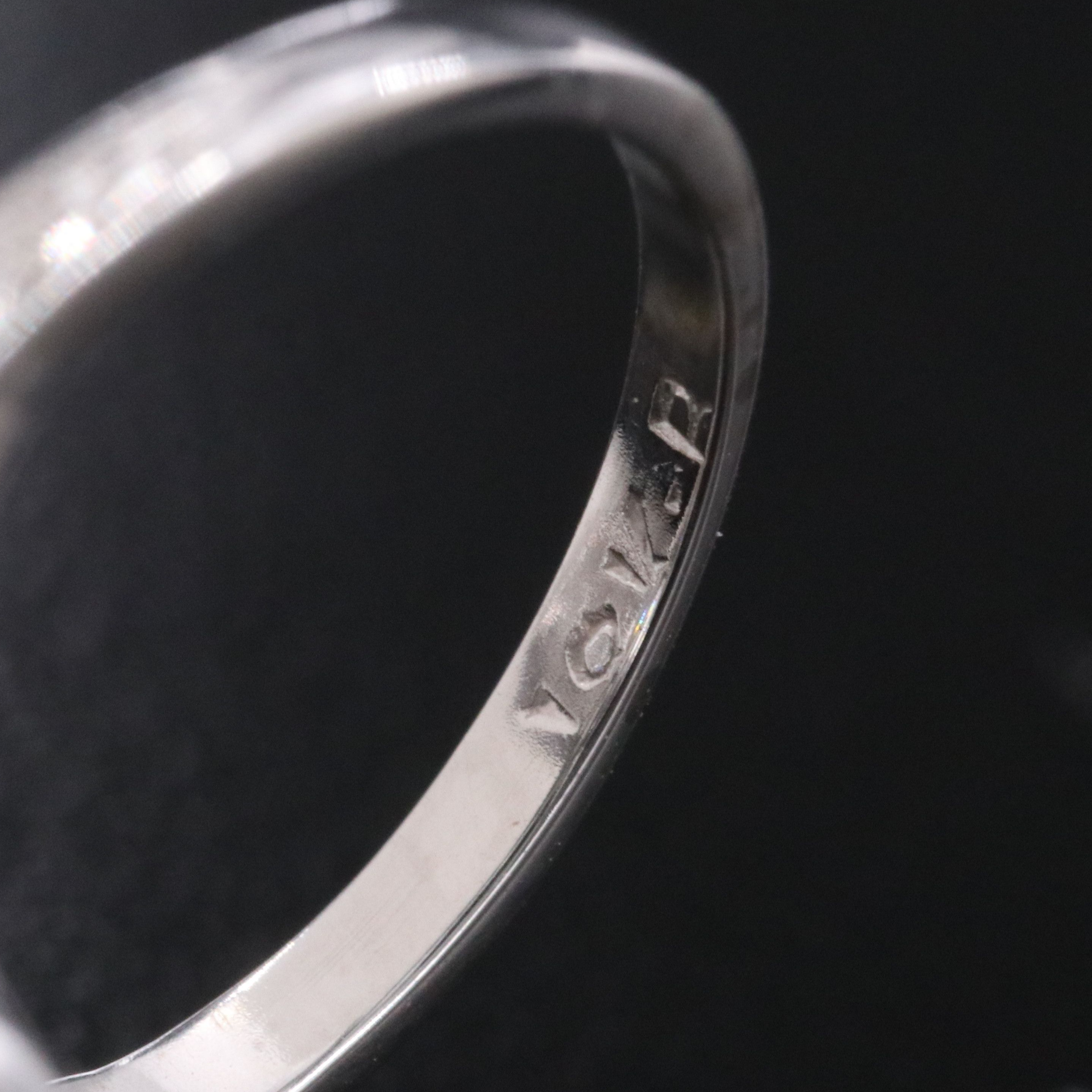 Vintage 18K 0.23 CTW Diamond and Ring