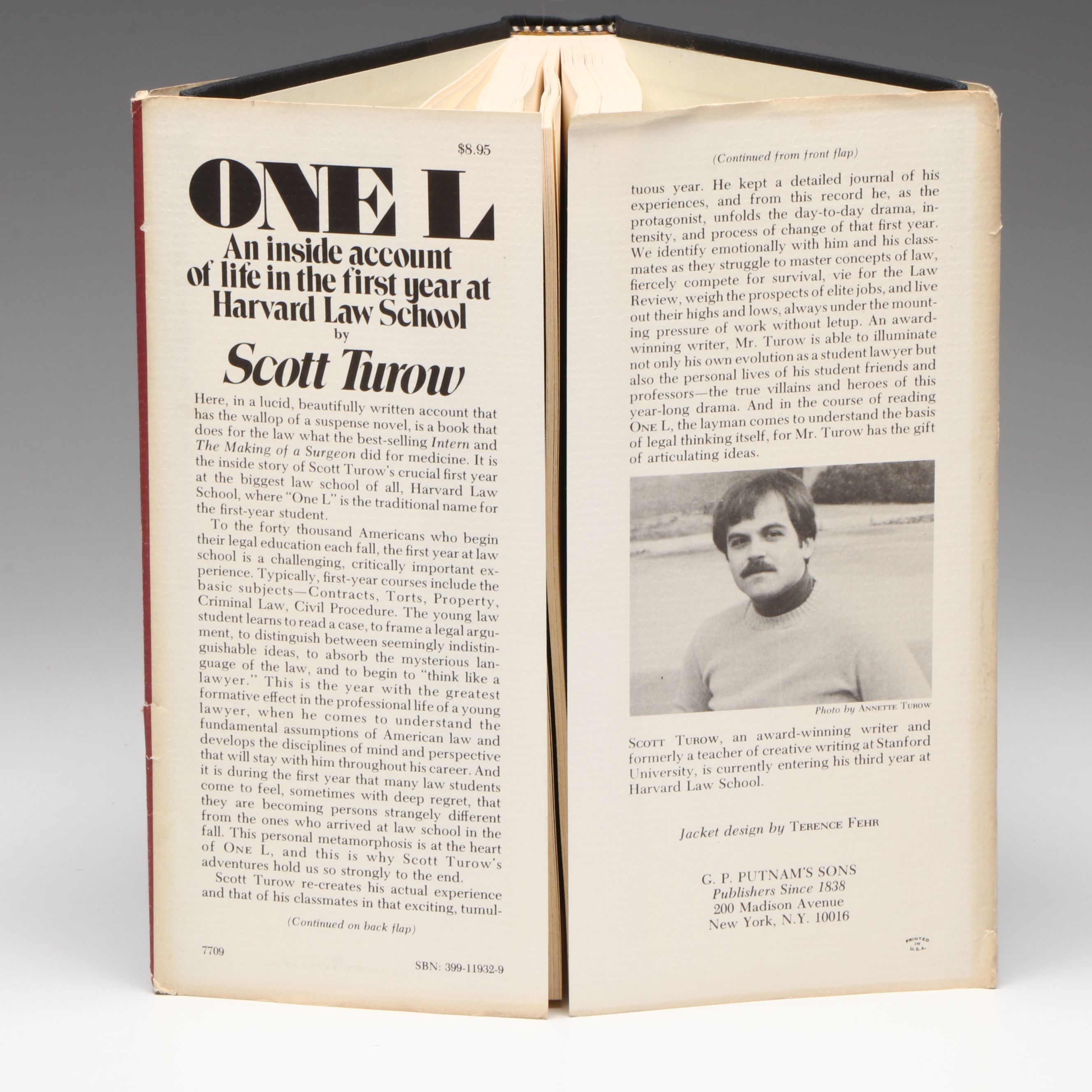 "One L: An Inside Account of Life in the First Year at Harvard Law School"