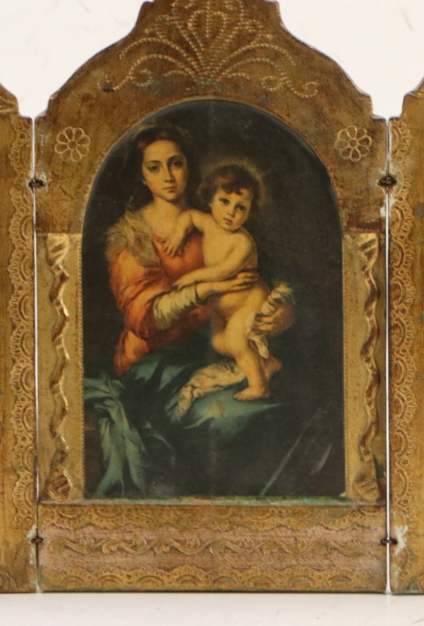Offset Lithograph After  Bartolome Esteban Murillo "Madonna and Child