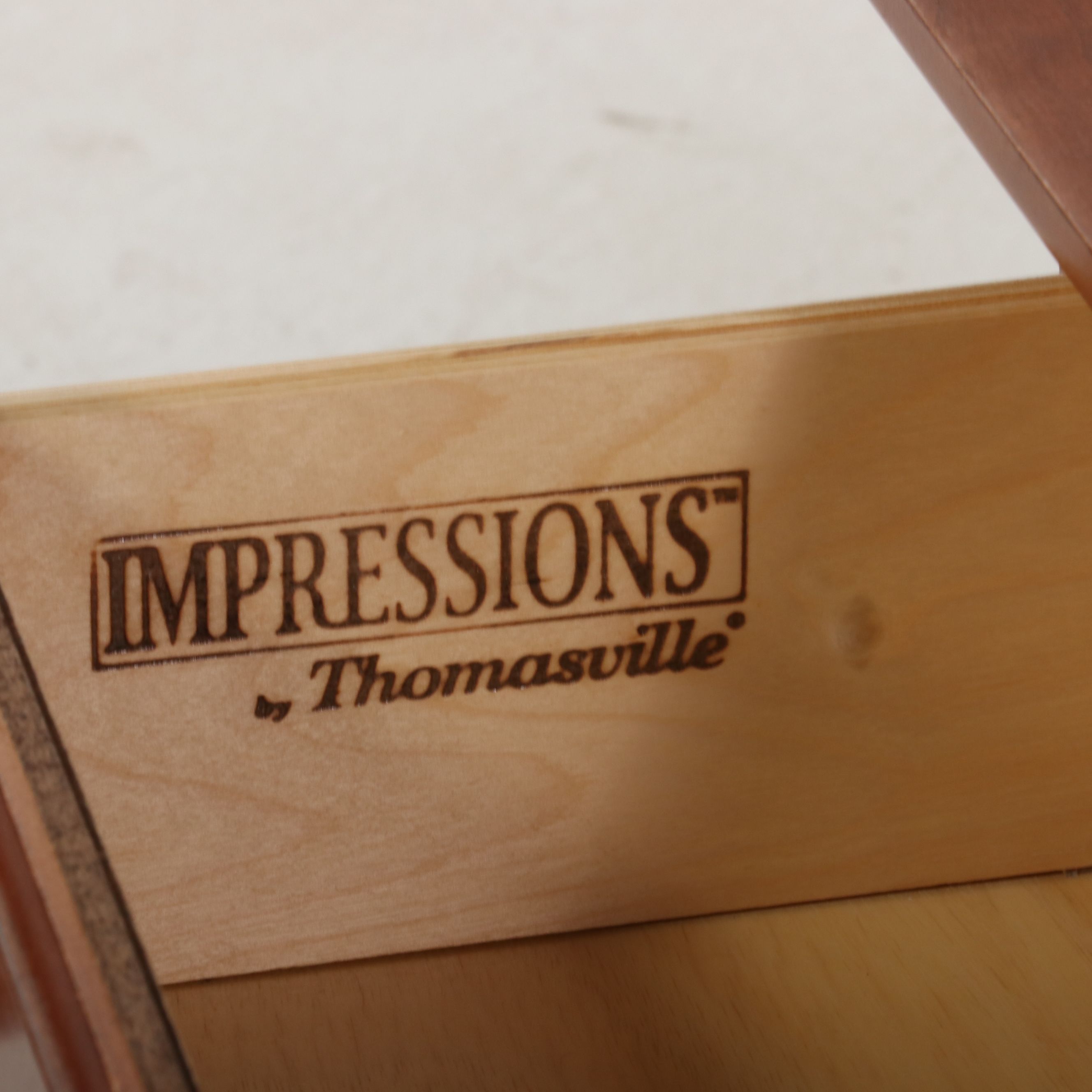 Thomasville "Impressions" Mission Style Four-Piece Queen Bedroom Suite