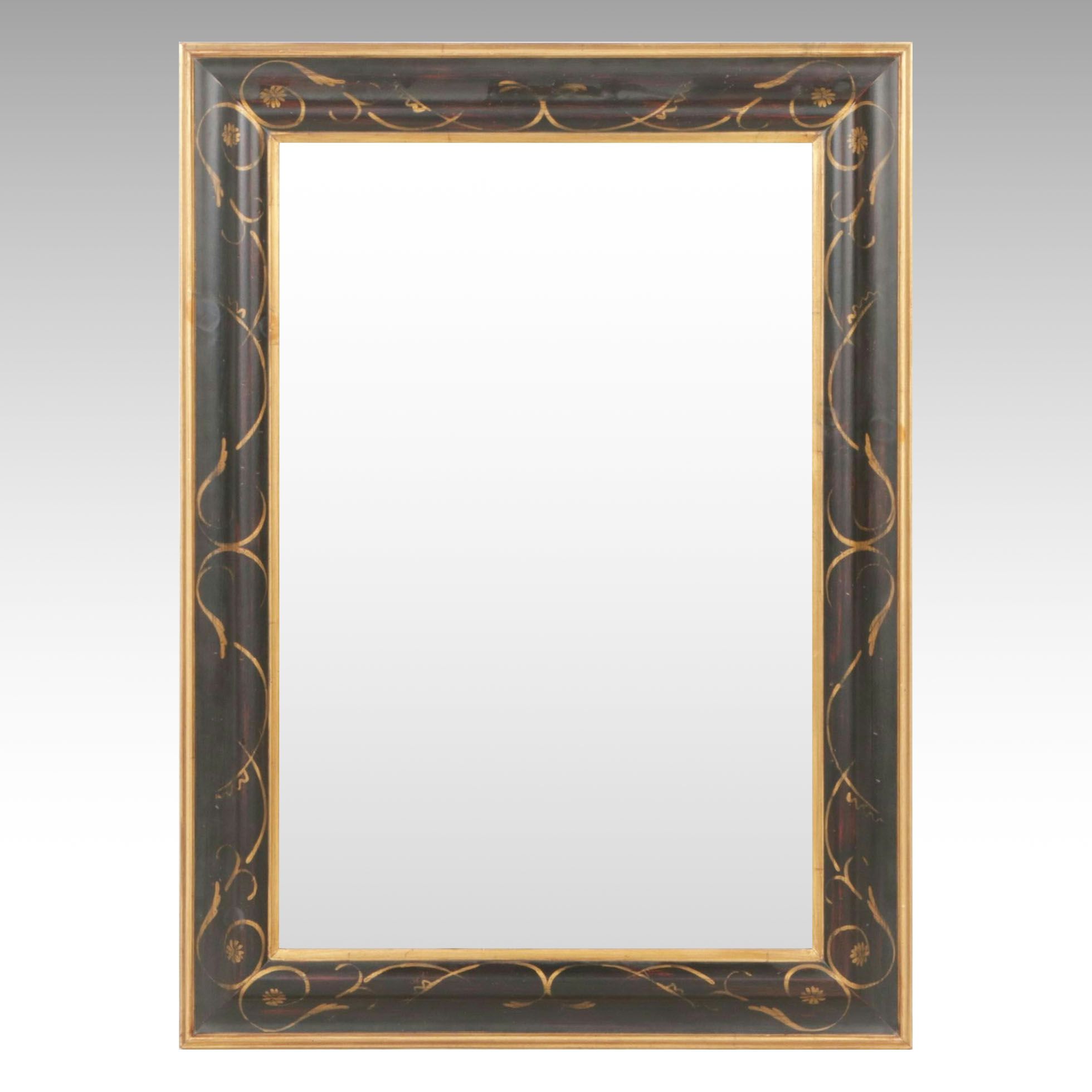 W. King Ambler Inc. Parcel Gilt Wall Mirror, Late 20th Century
