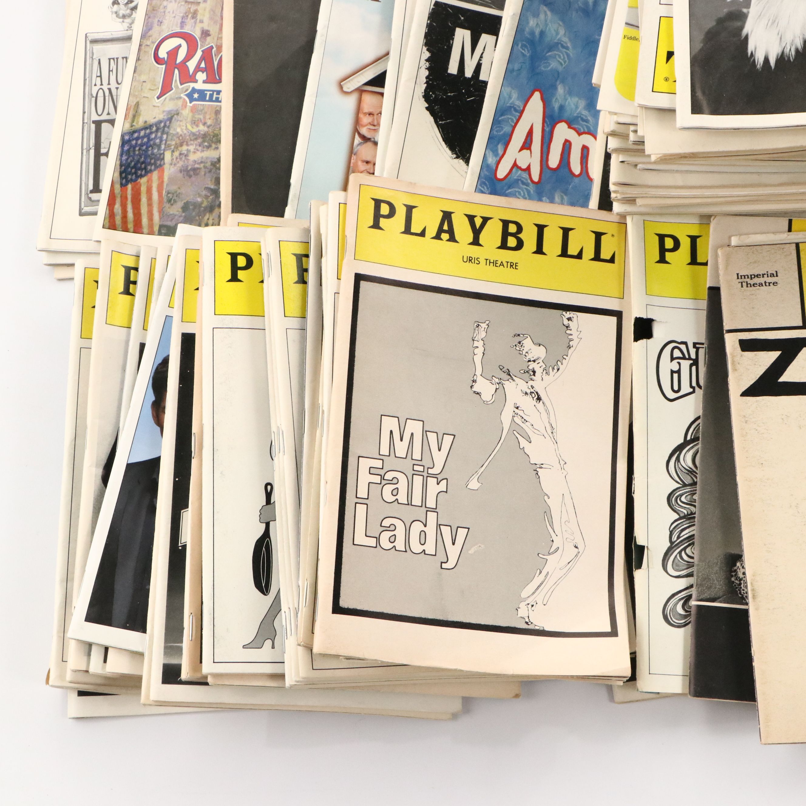 "Grease," "The Crucible," "My Fair Lady" and More Playbills, 1990s