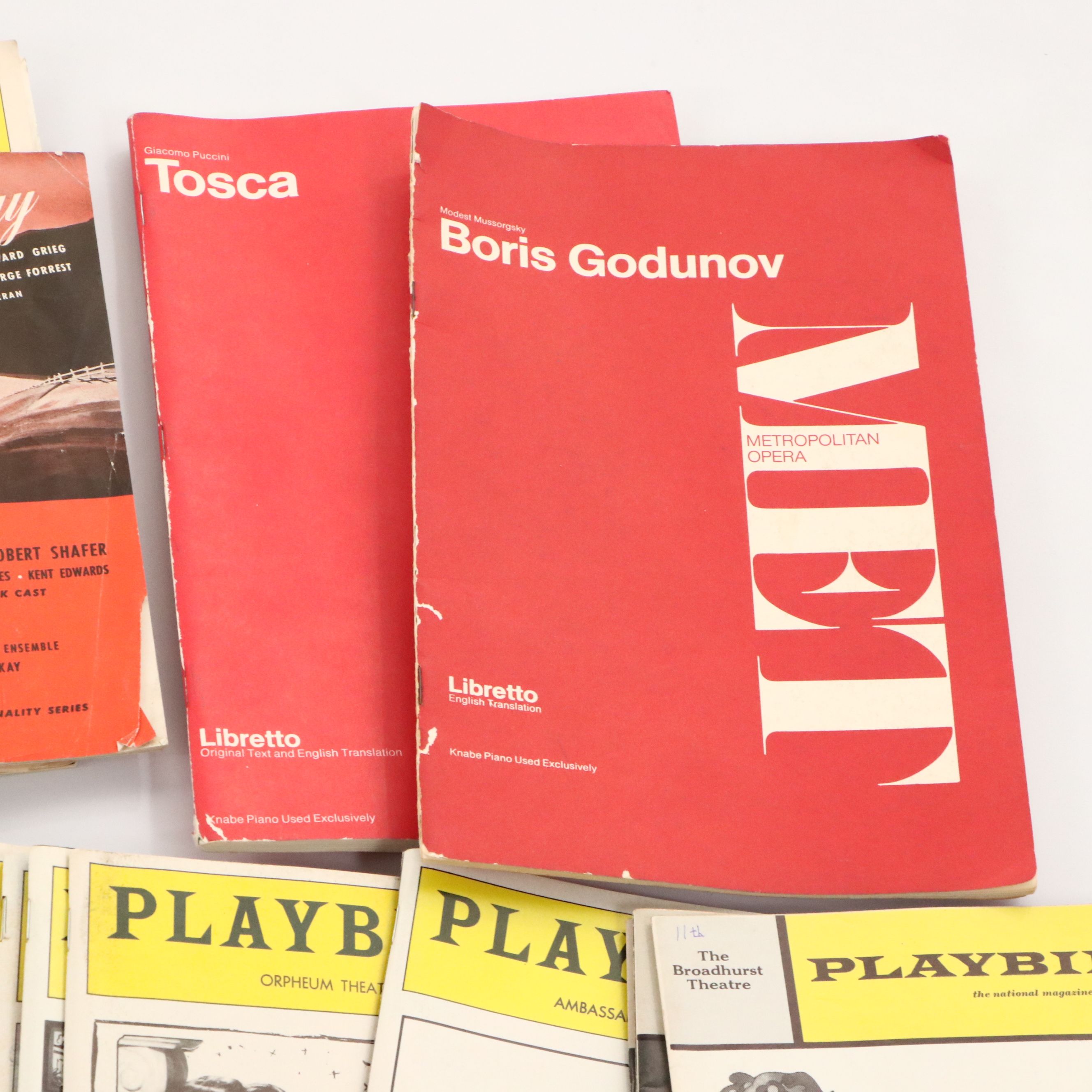 "Grease," "The Crucible," "My Fair Lady" and More Playbills, 1990s
