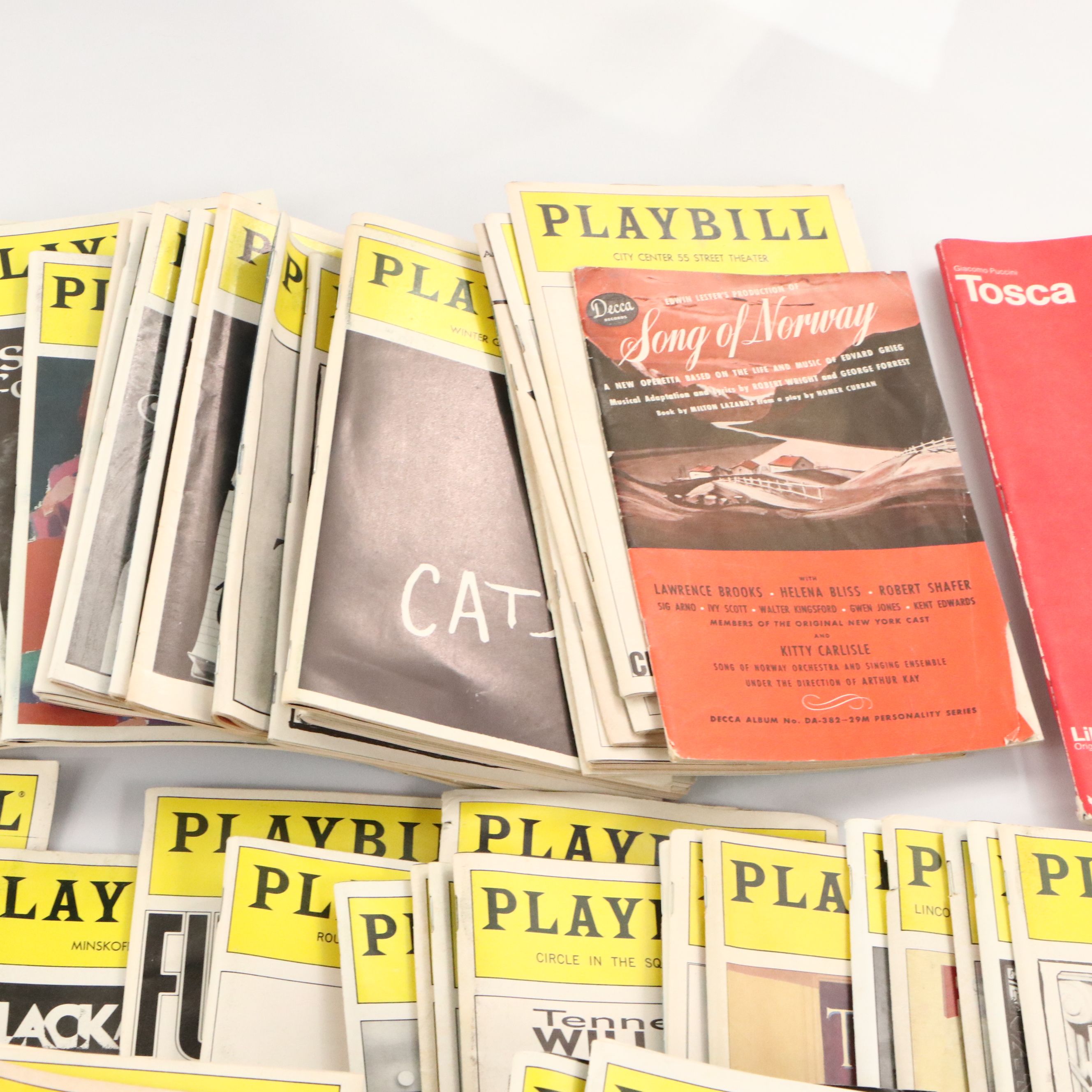 "Grease," "The Crucible," "My Fair Lady" and More Playbills, 1990s