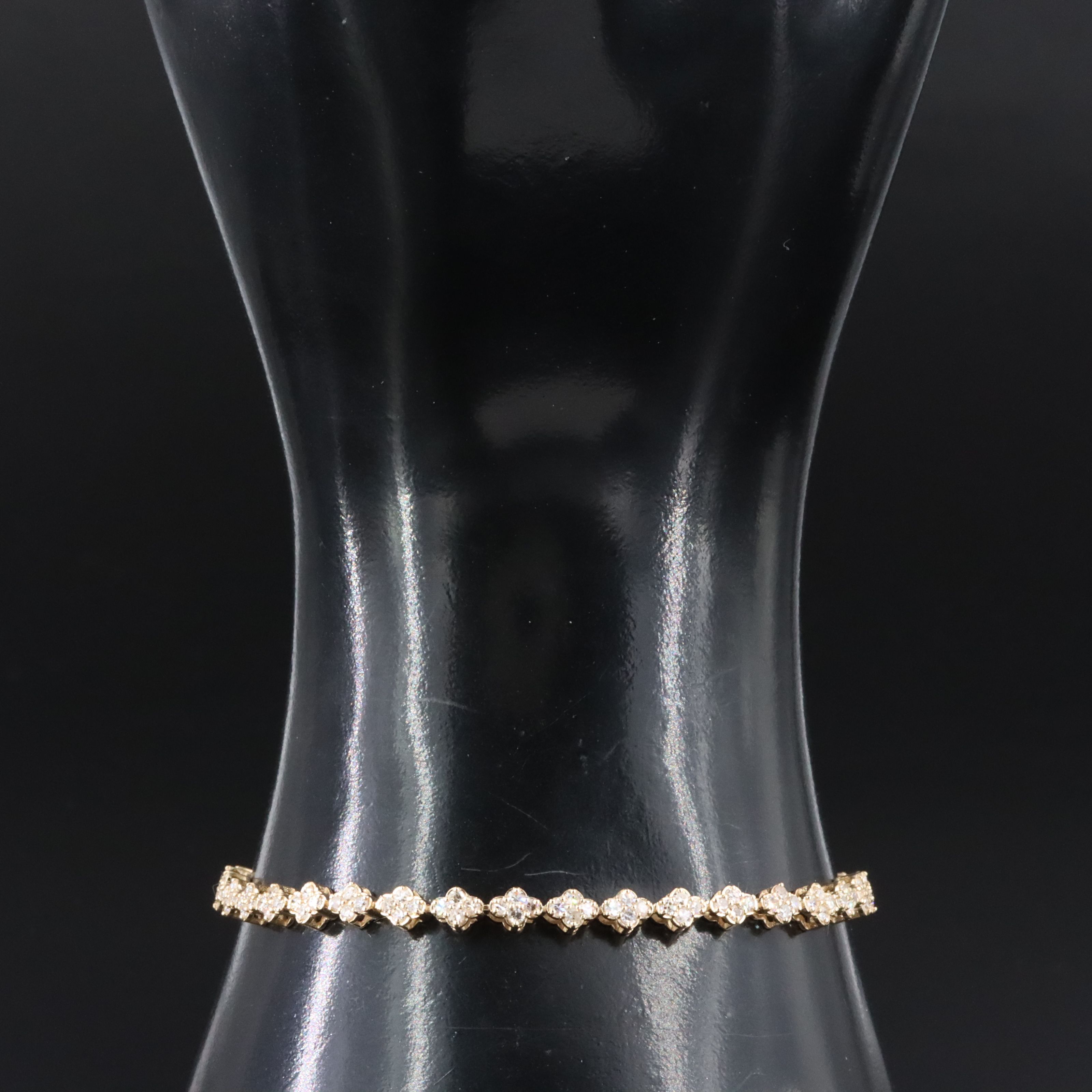 14K 2.13 CTW Diamond Line Bracelet