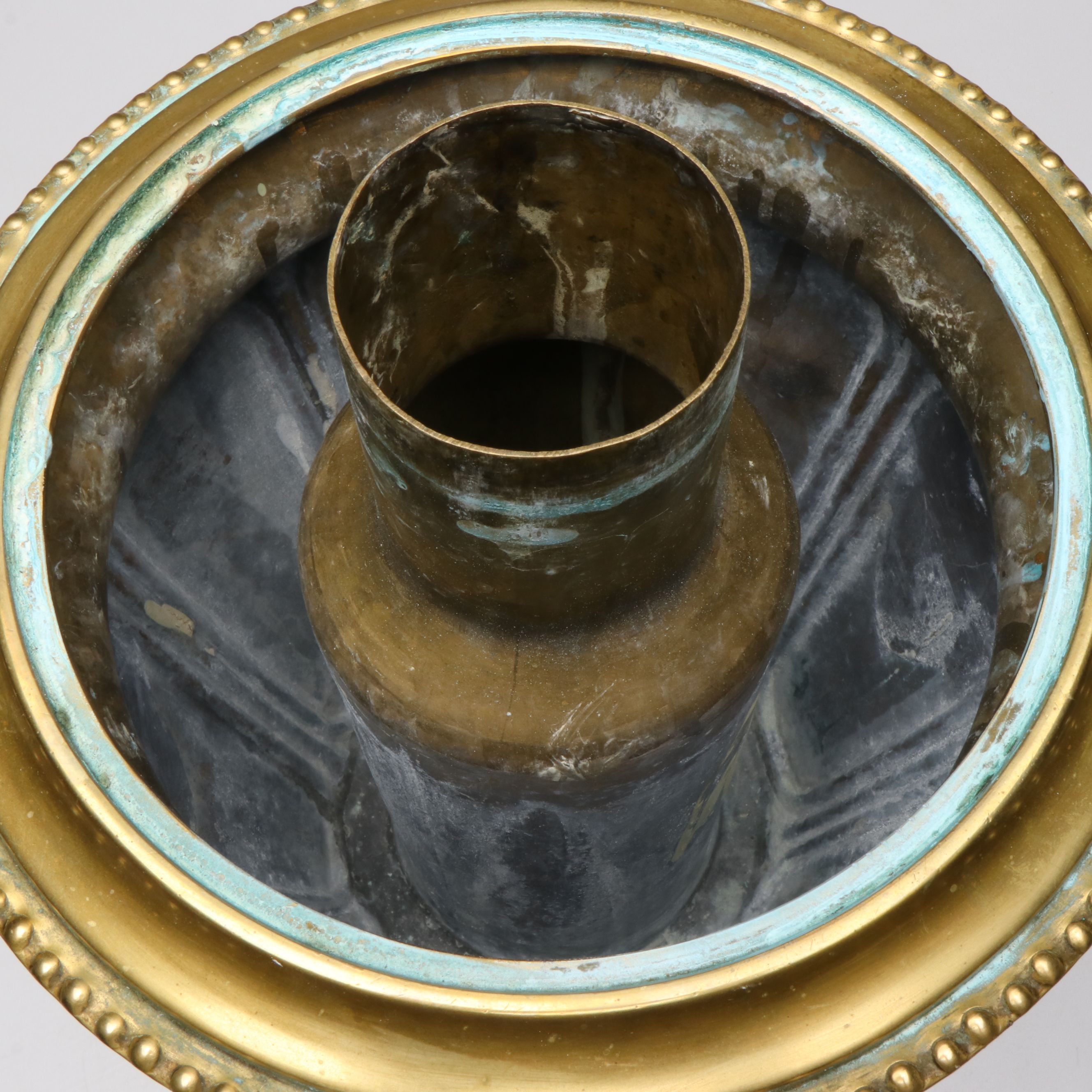 Pyotr Nikitich Fomin Russian Brass Plated Samovar, Late 19th/Early 20th C.