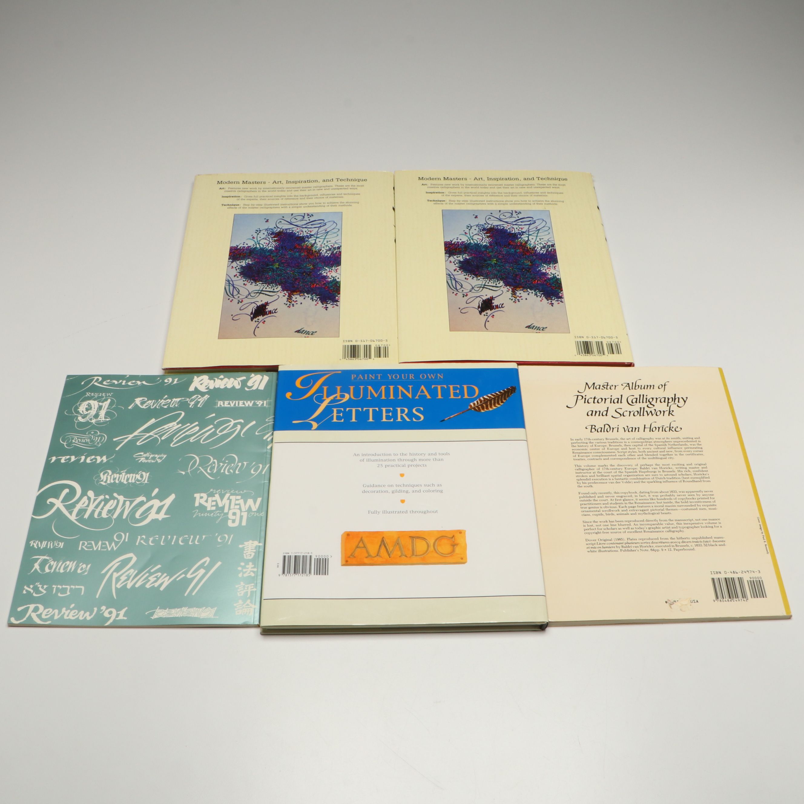 "The Art of Color Calligraphy" and More Calligraphy Nonfiction