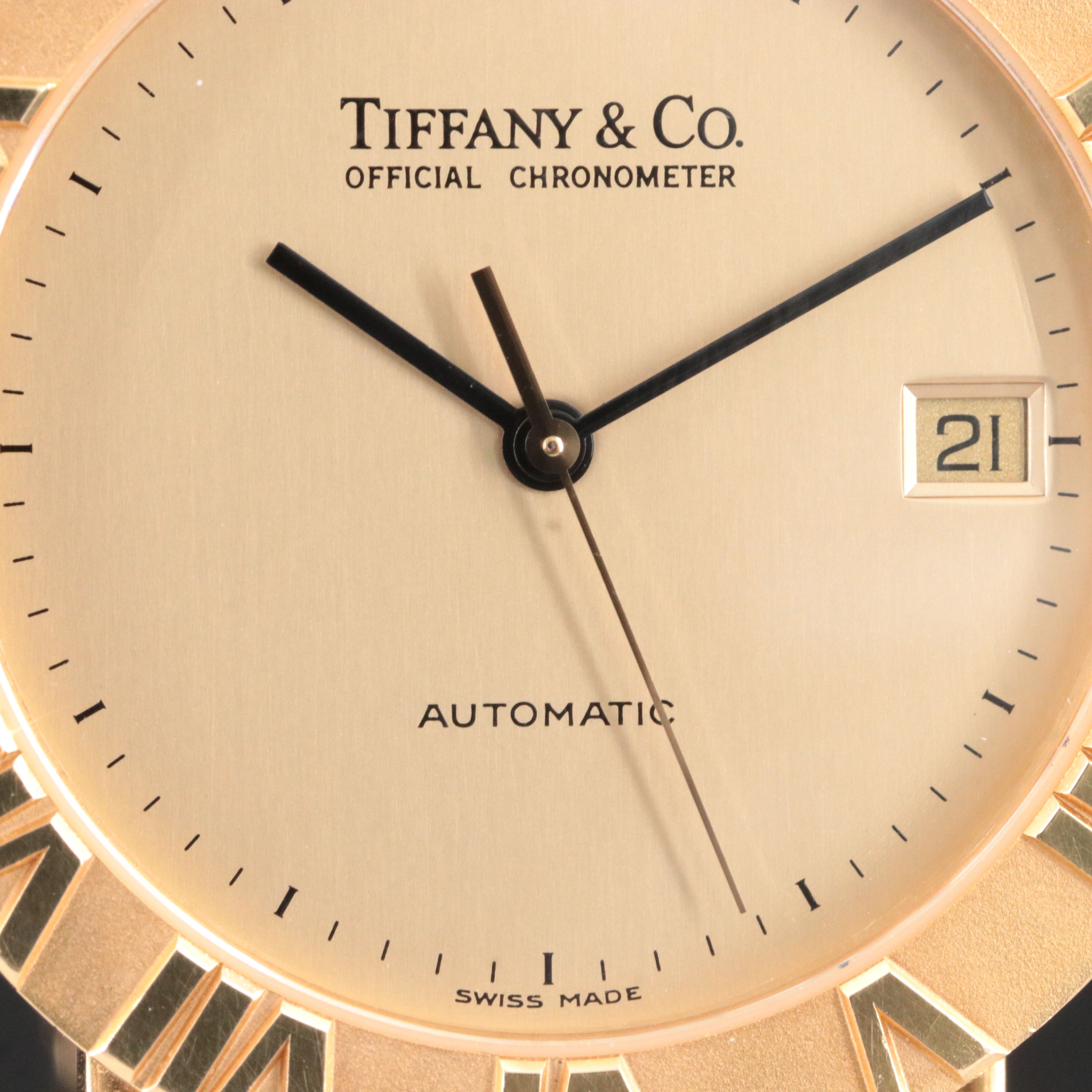 Tiffany & Co. 18K Atlas M6930 Automatic Watch