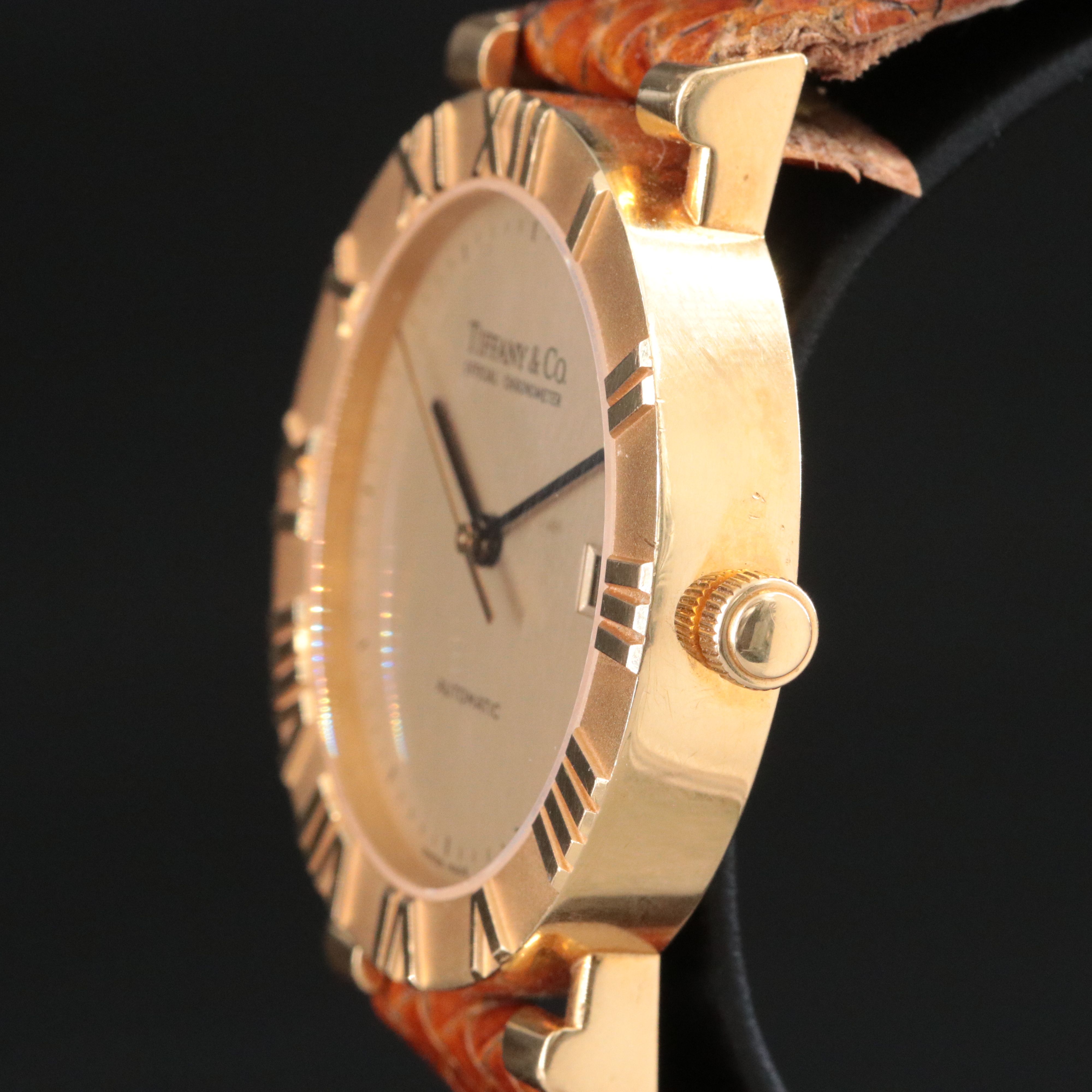Tiffany & Co. 18K Atlas M6930 Automatic Watch