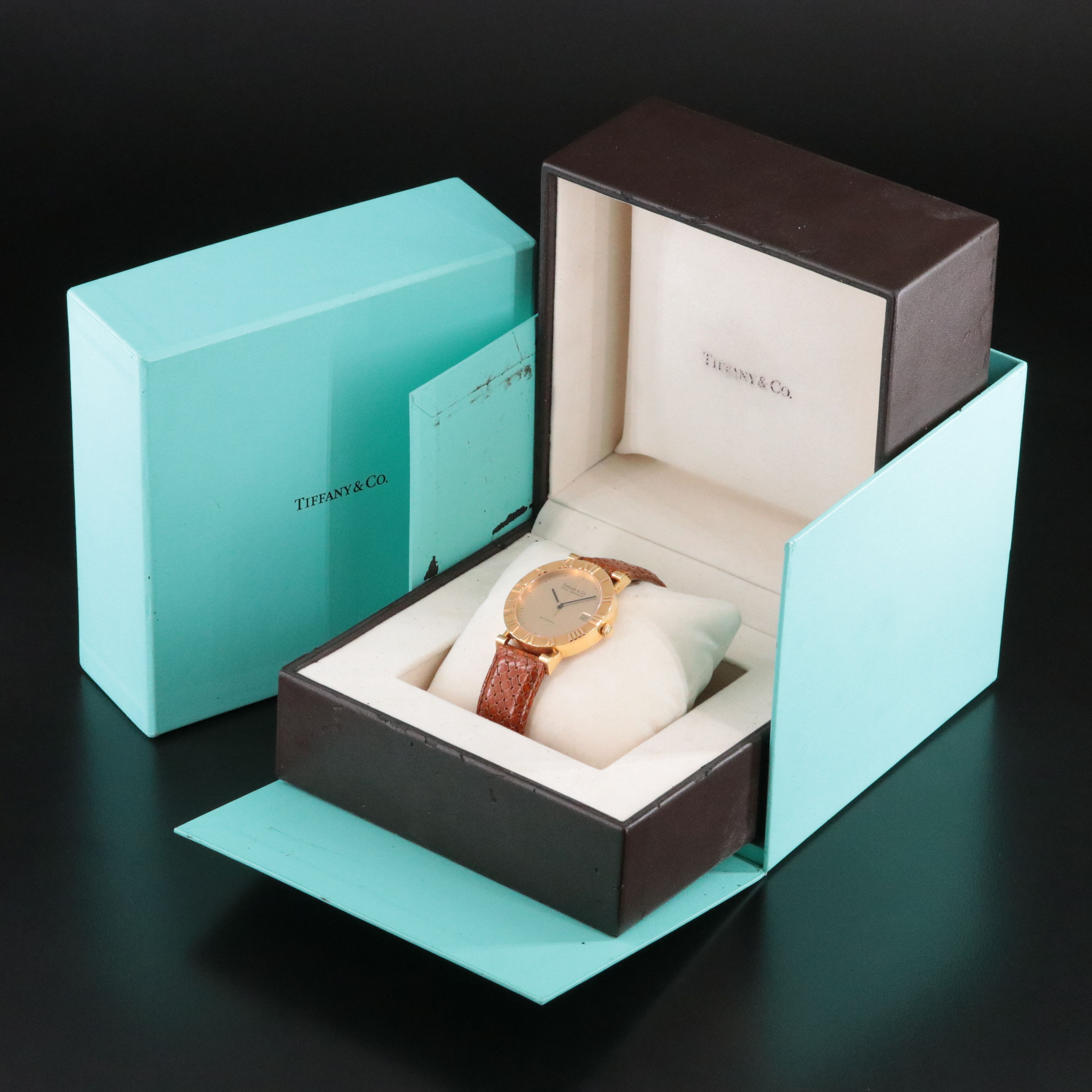 Tiffany & Co. 18K Atlas M6930 Automatic Watch