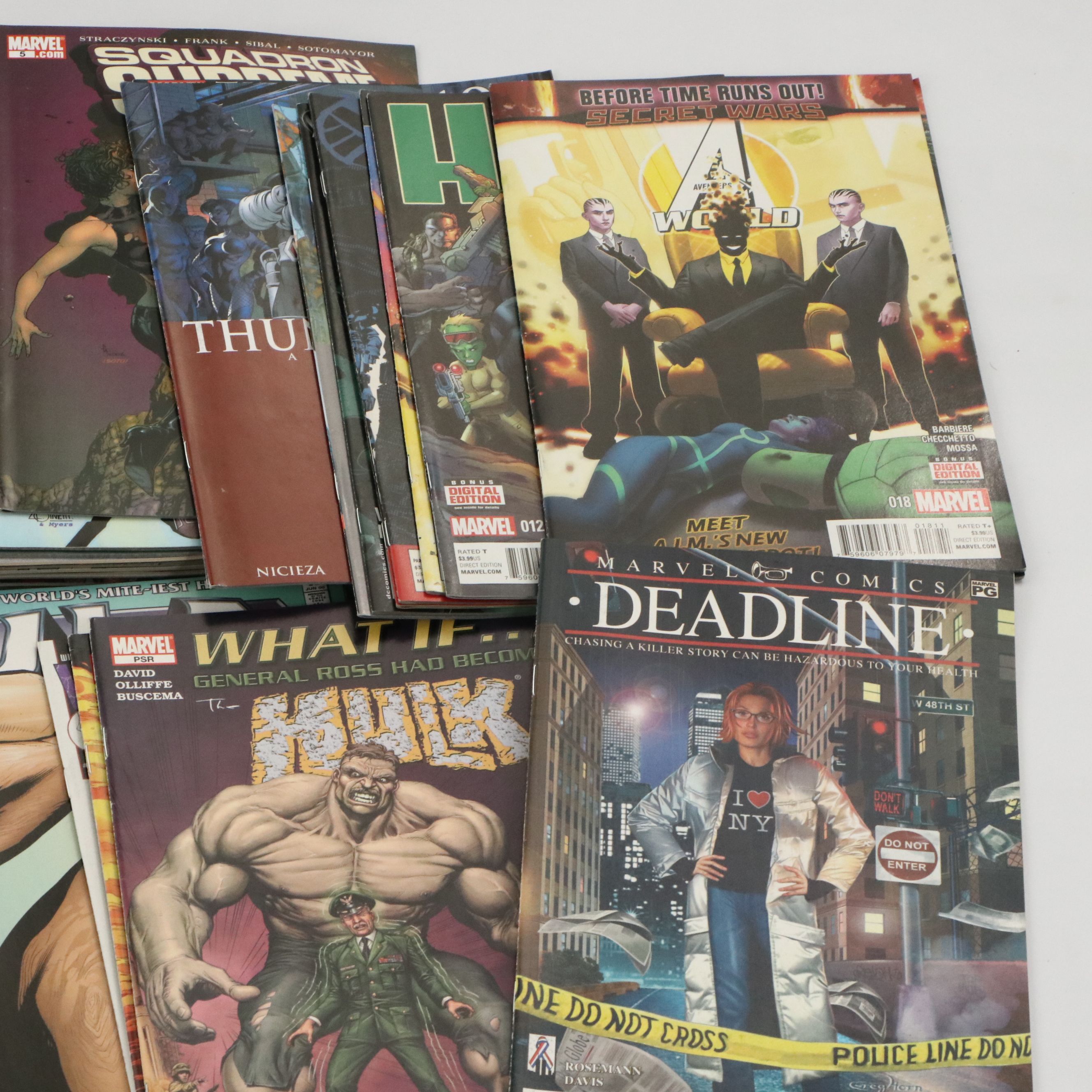 Modern Age Marvel, DC and More Comic Books