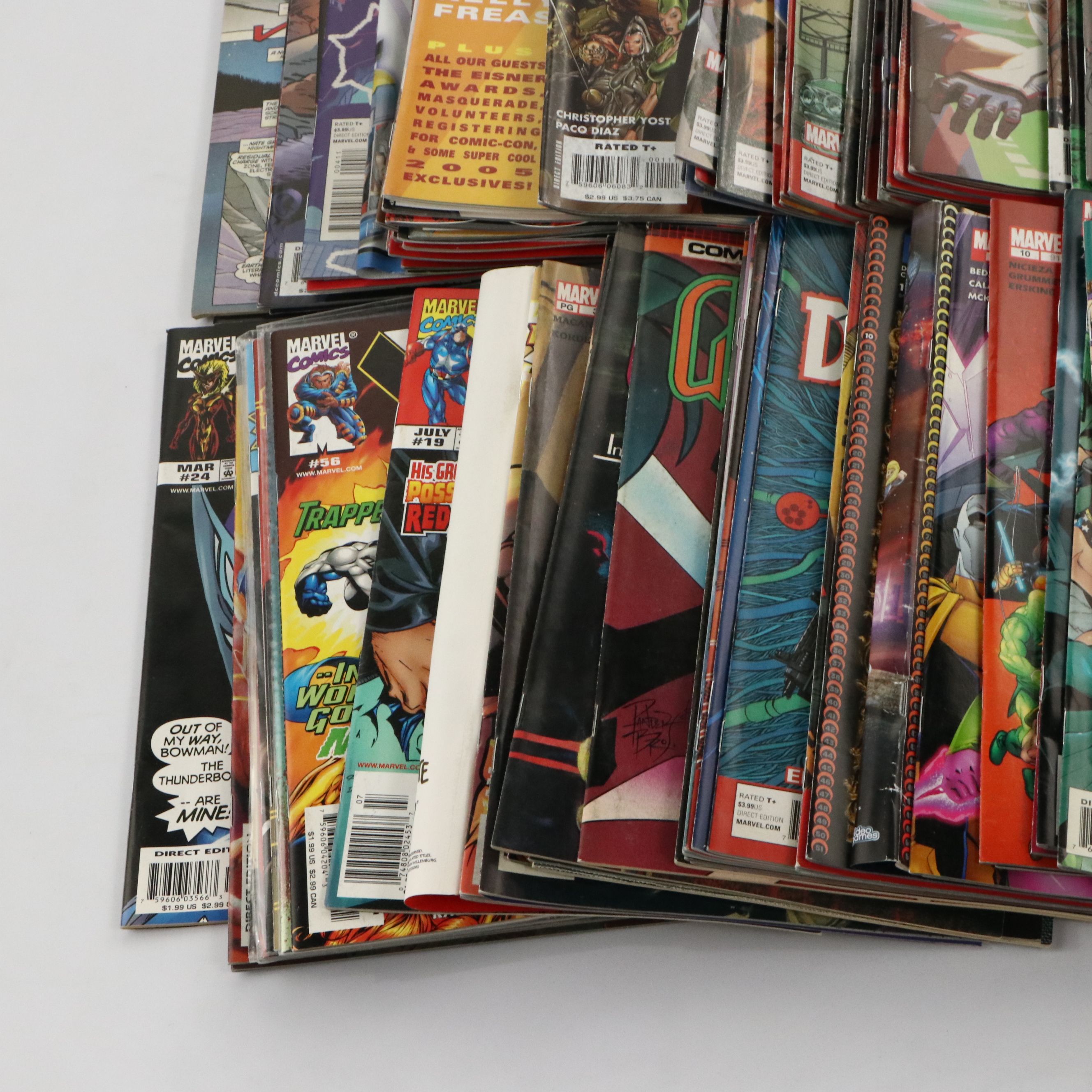 Modern Age Marvel, DC and More Comic Books