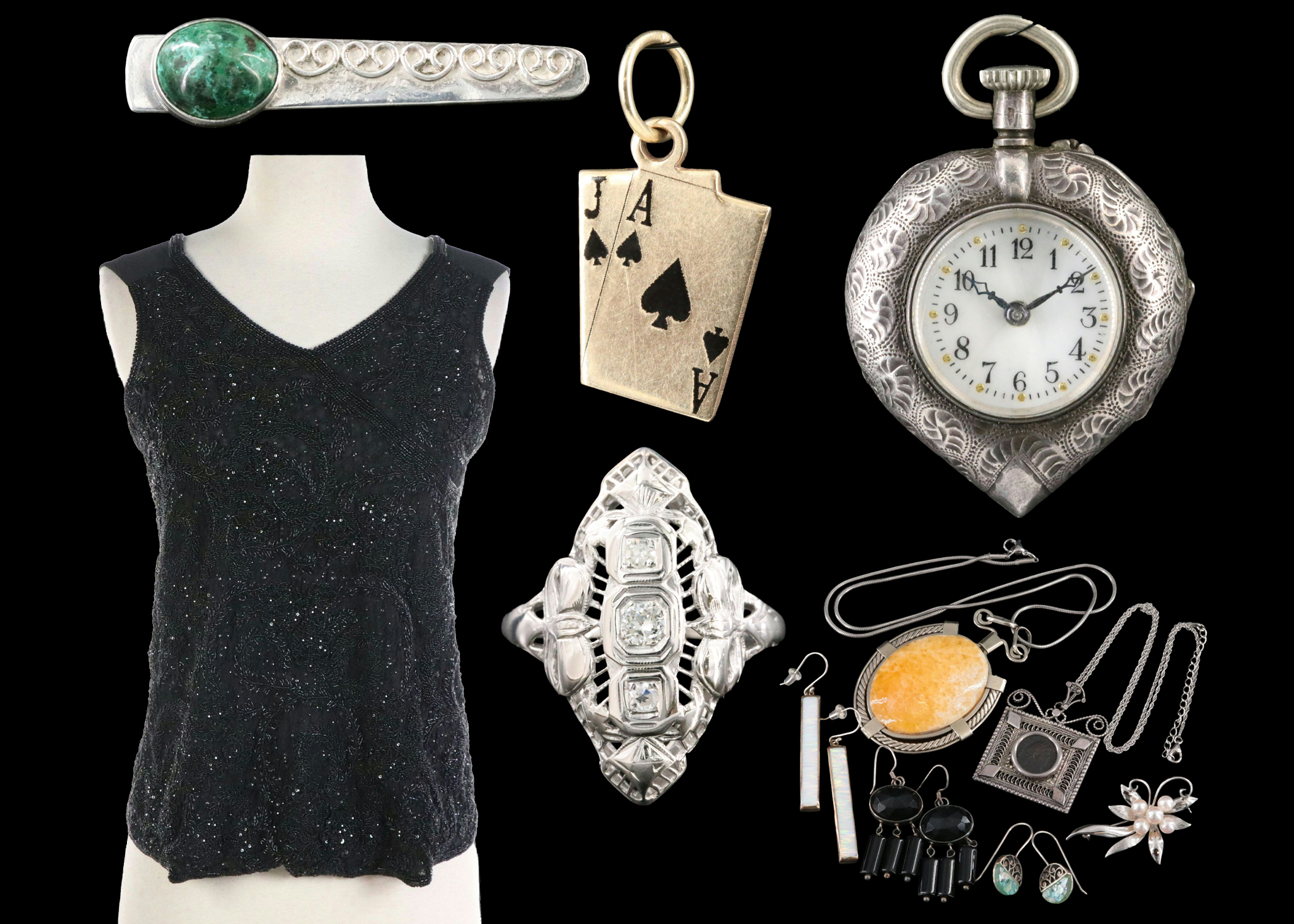 Iconic Vintage Fashion, Exquisite Jewelry & Heirloom Timepieces