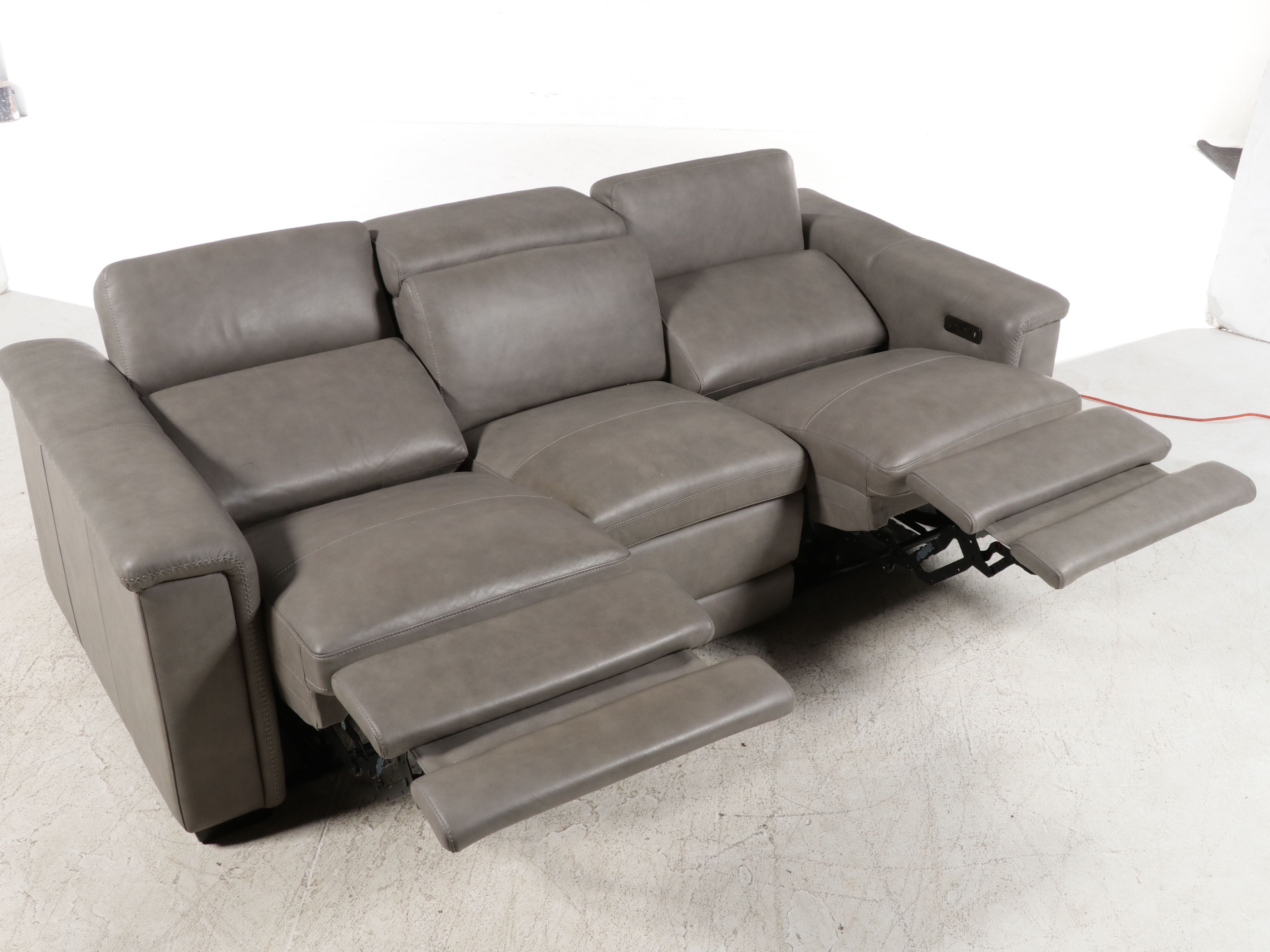 Modern Contemporary Power Reclining Sofa