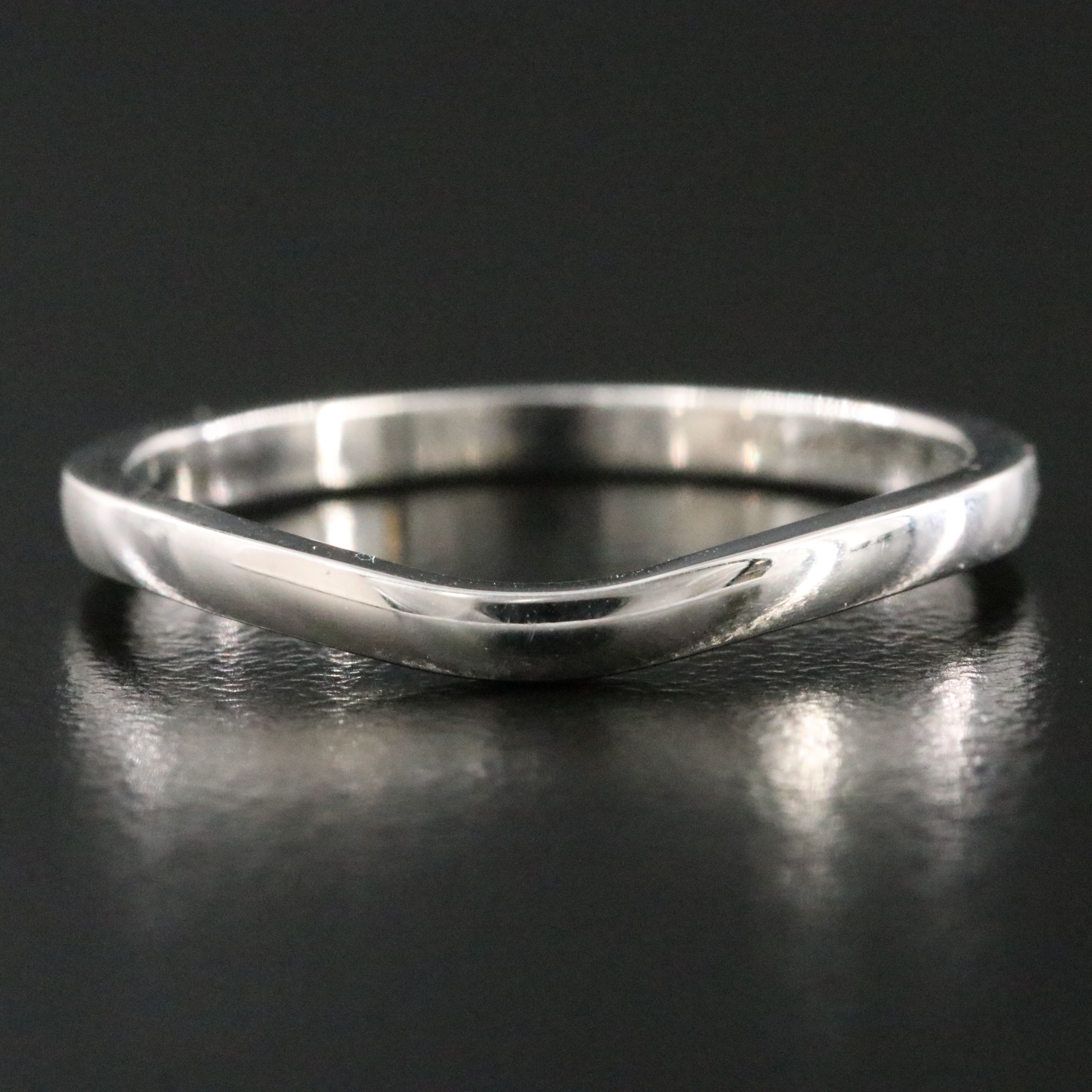 Cartier Ballerine Platinum Contour Ring