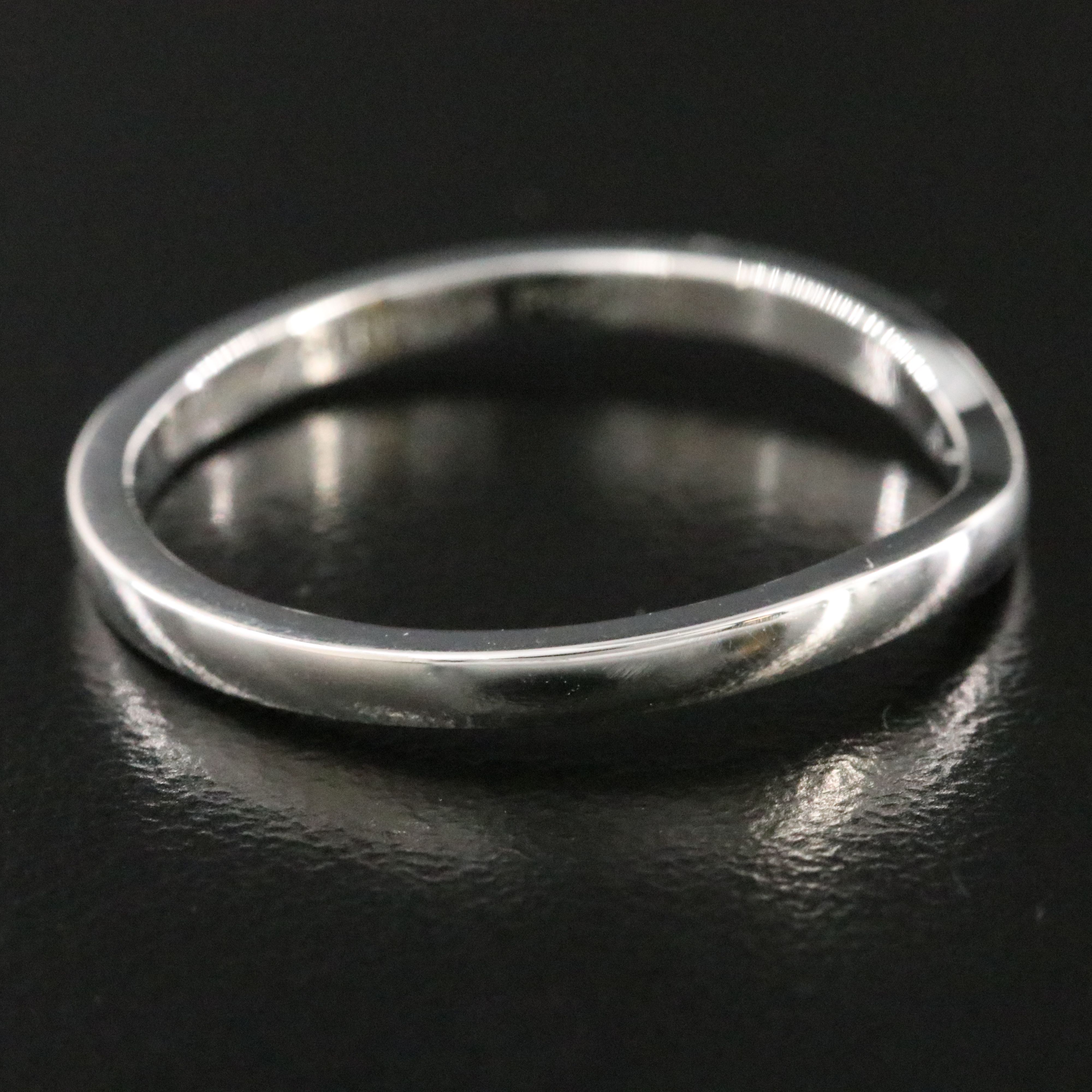 Cartier Ballerine Platinum Contour Ring