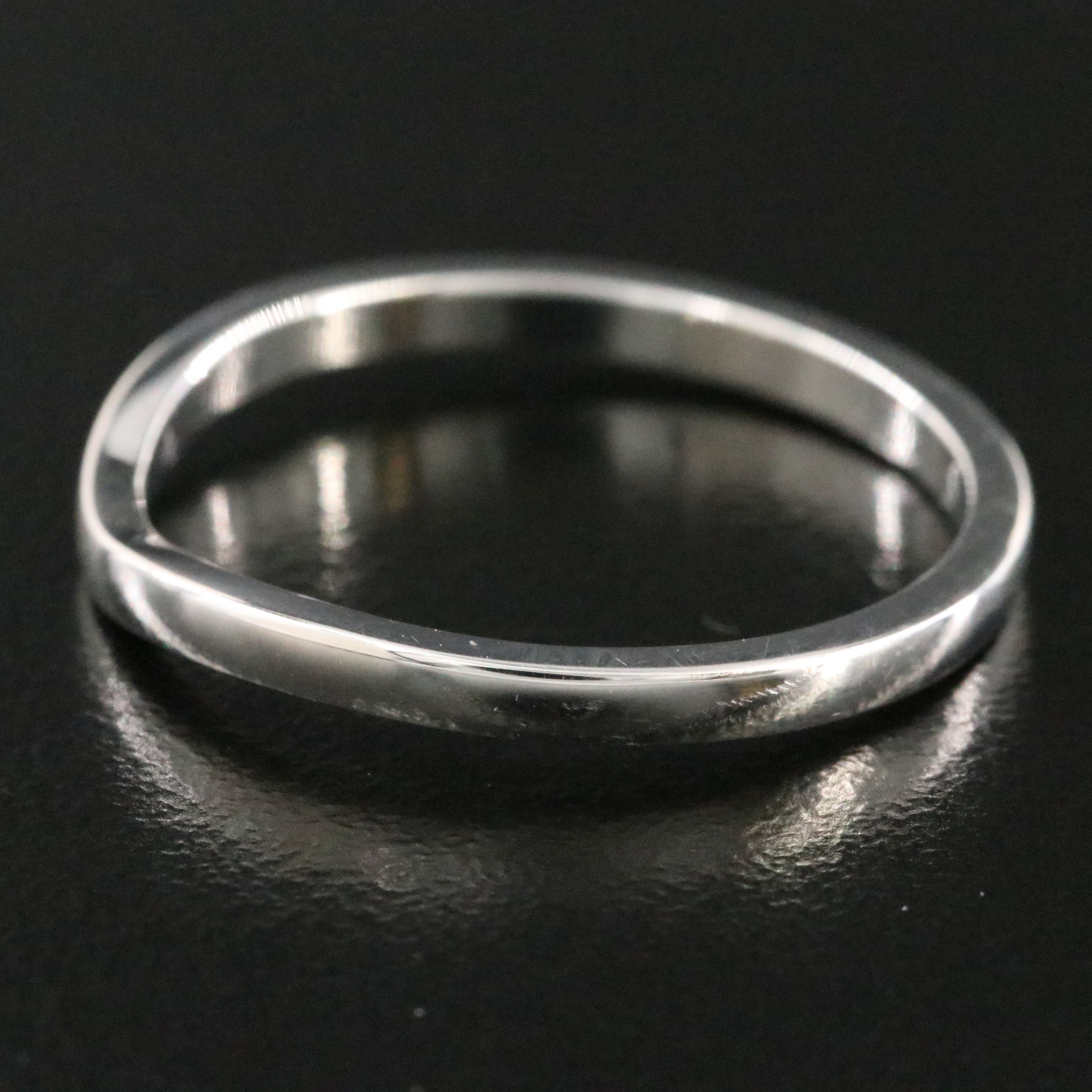 Cartier Ballerine Platinum Contour Ring