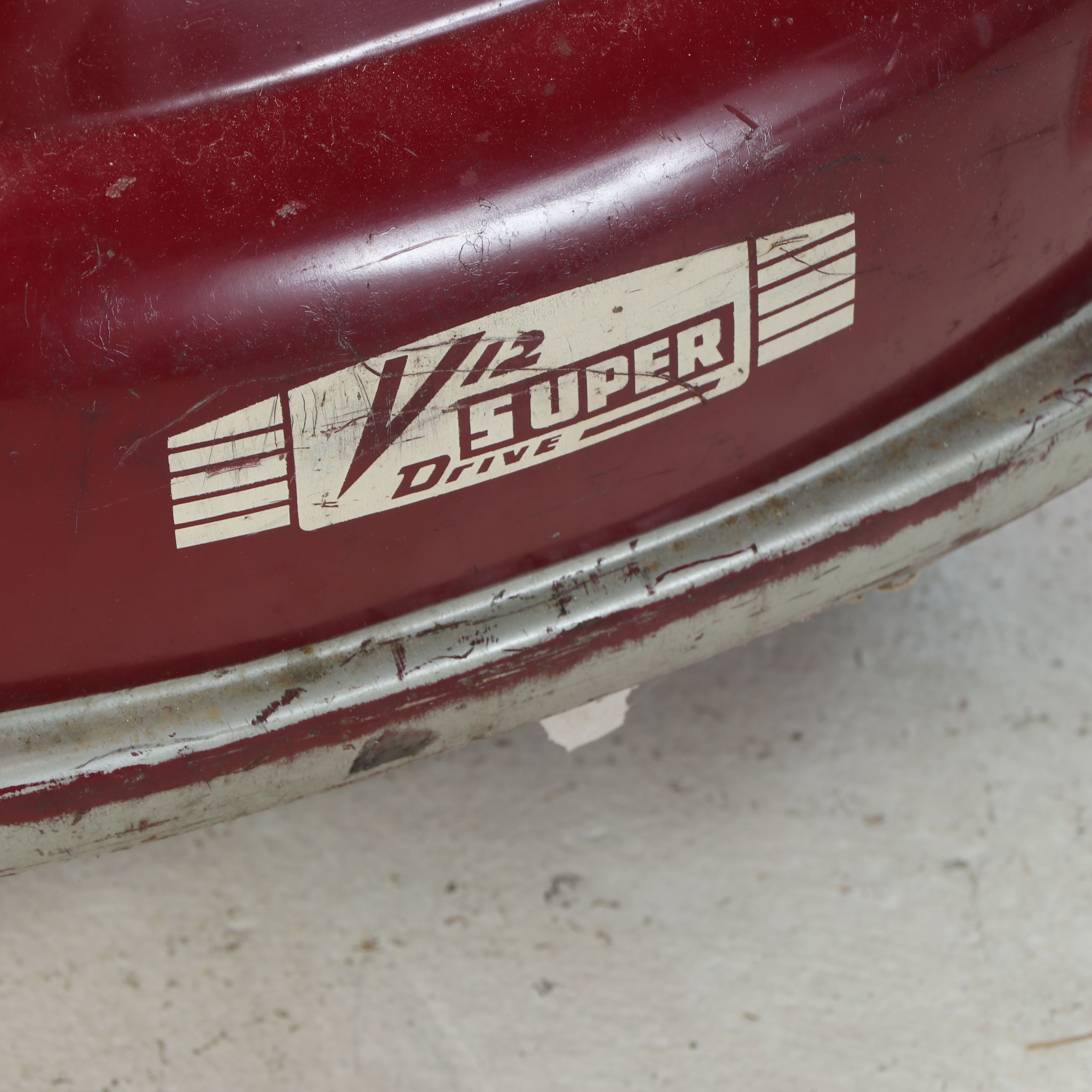Murray "Comet" Pressed Steel Pedal Car, Mid-20th Century