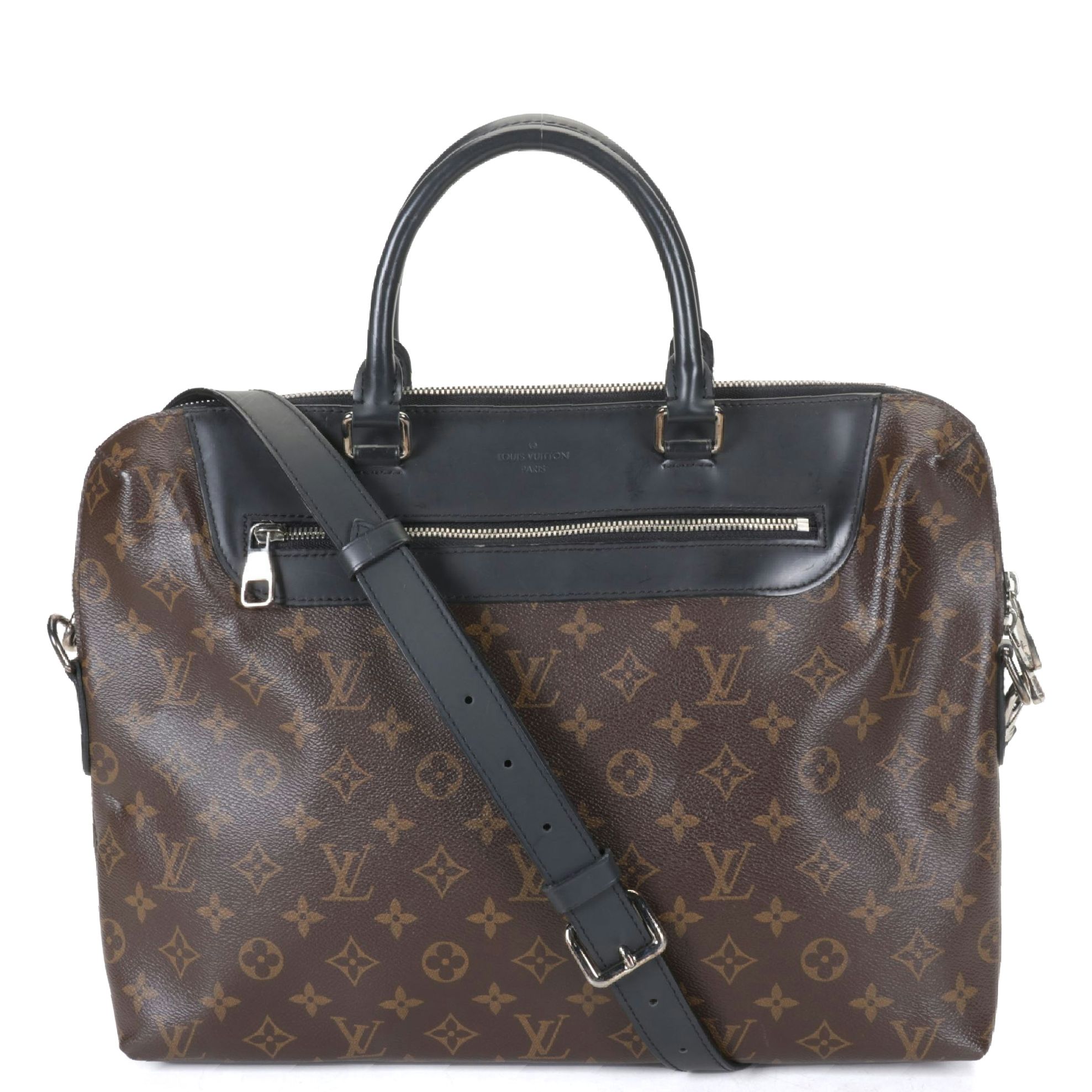Louis Vuitton Porte Documents Jour Bag in Monogram Canvas