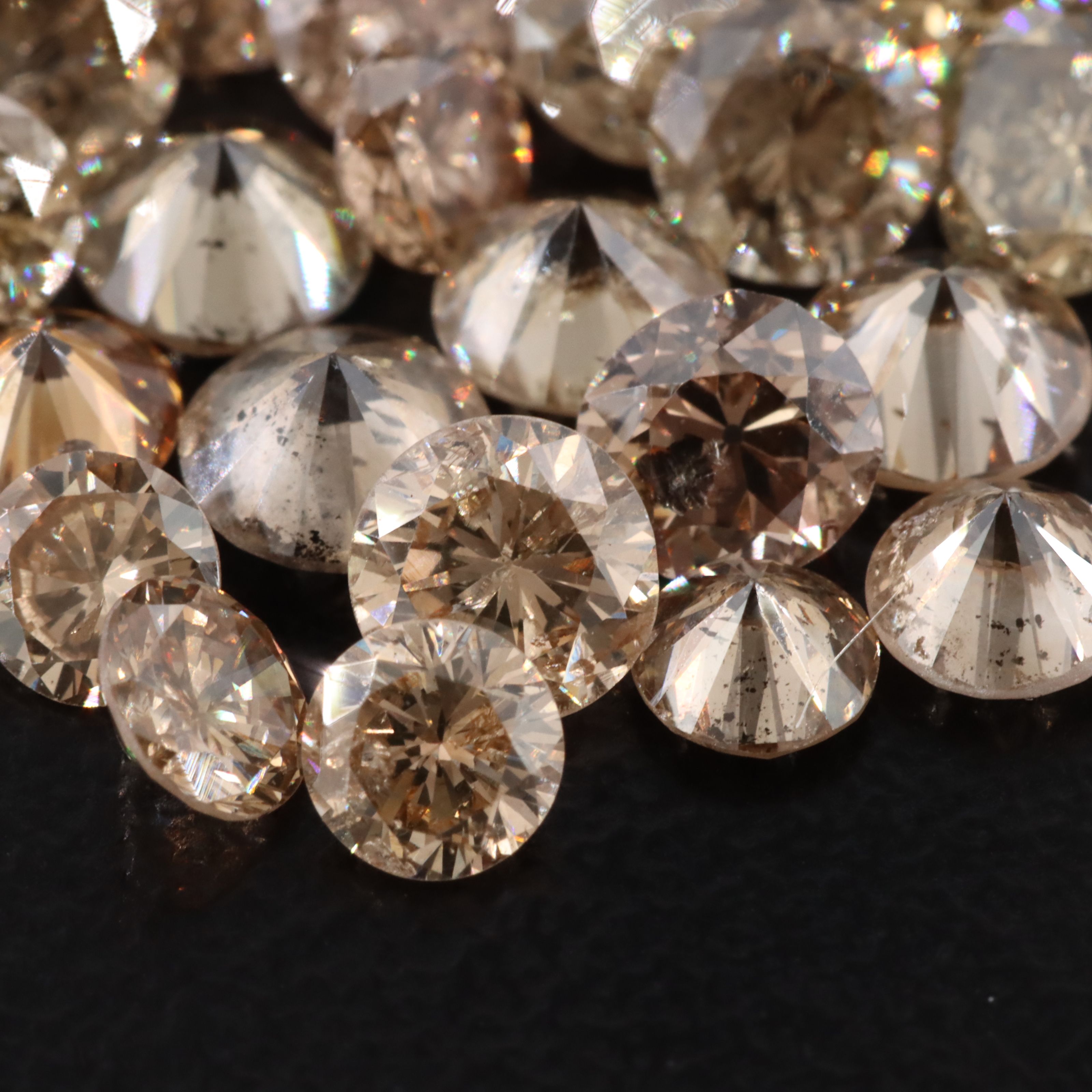Loose 7.62 CTW Diamond Lot Featuring Fancy Brown