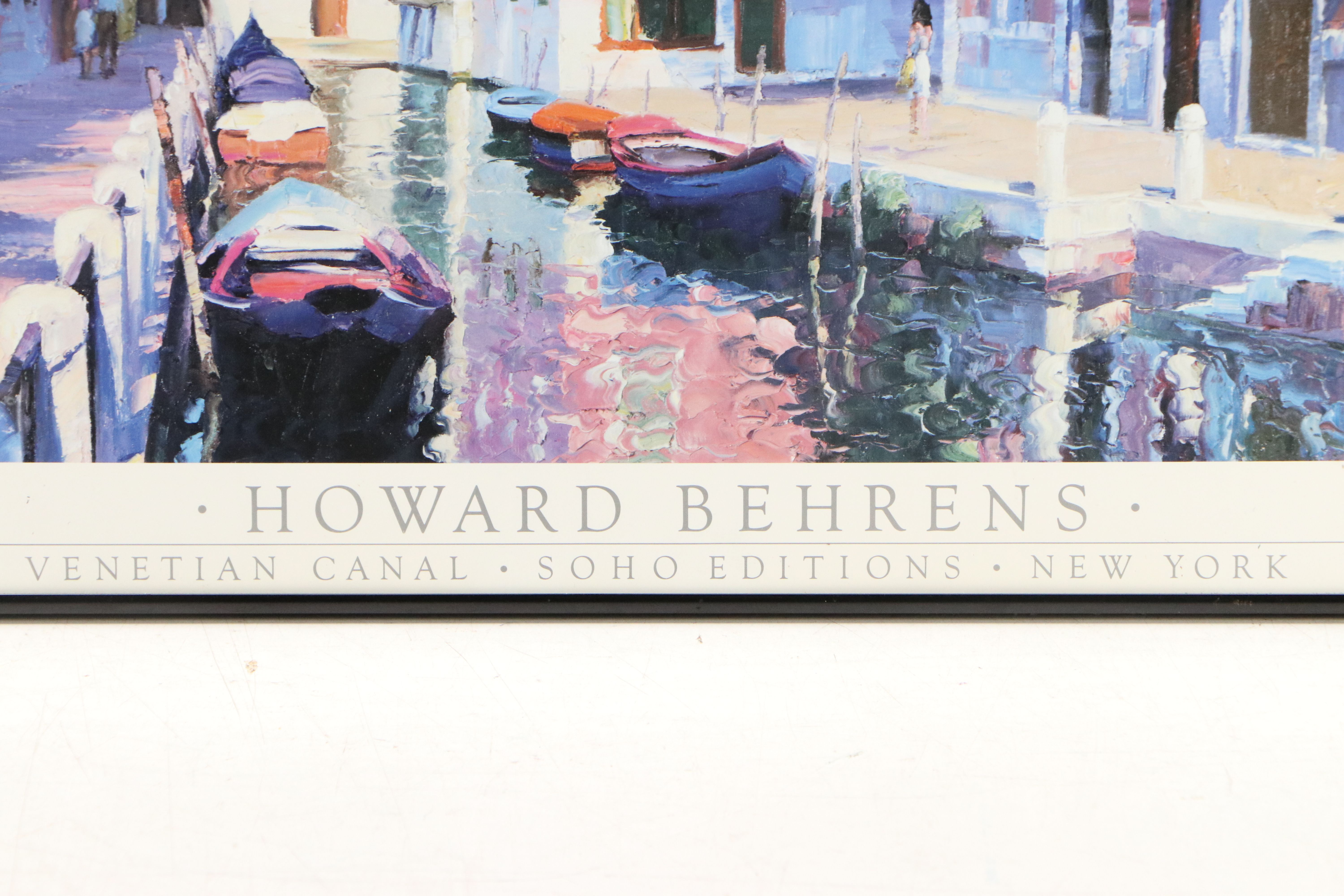 Soho Editions Howard Behrens Offset "Venetian Canal"
