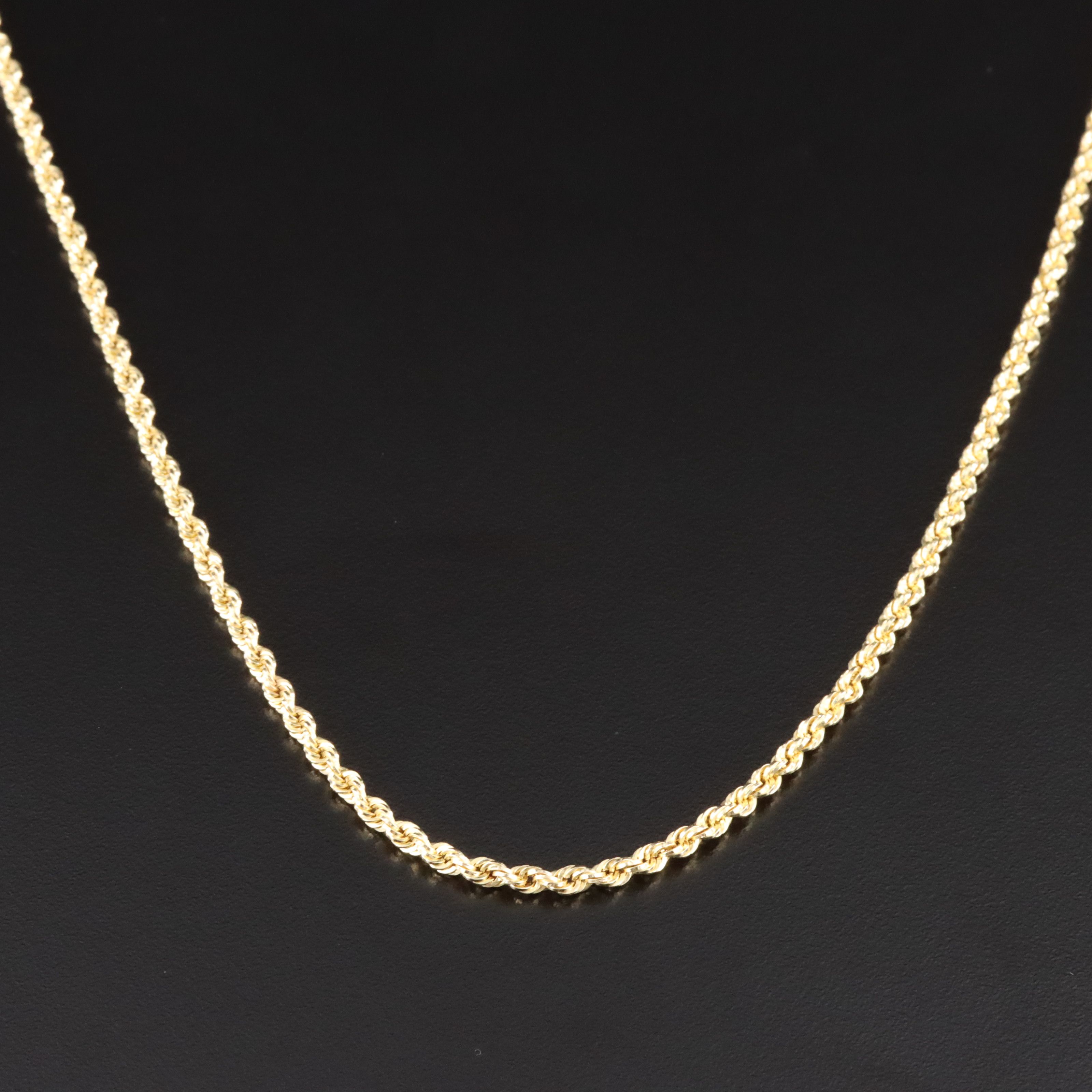 14K Rope Chain Necklace | EBTH