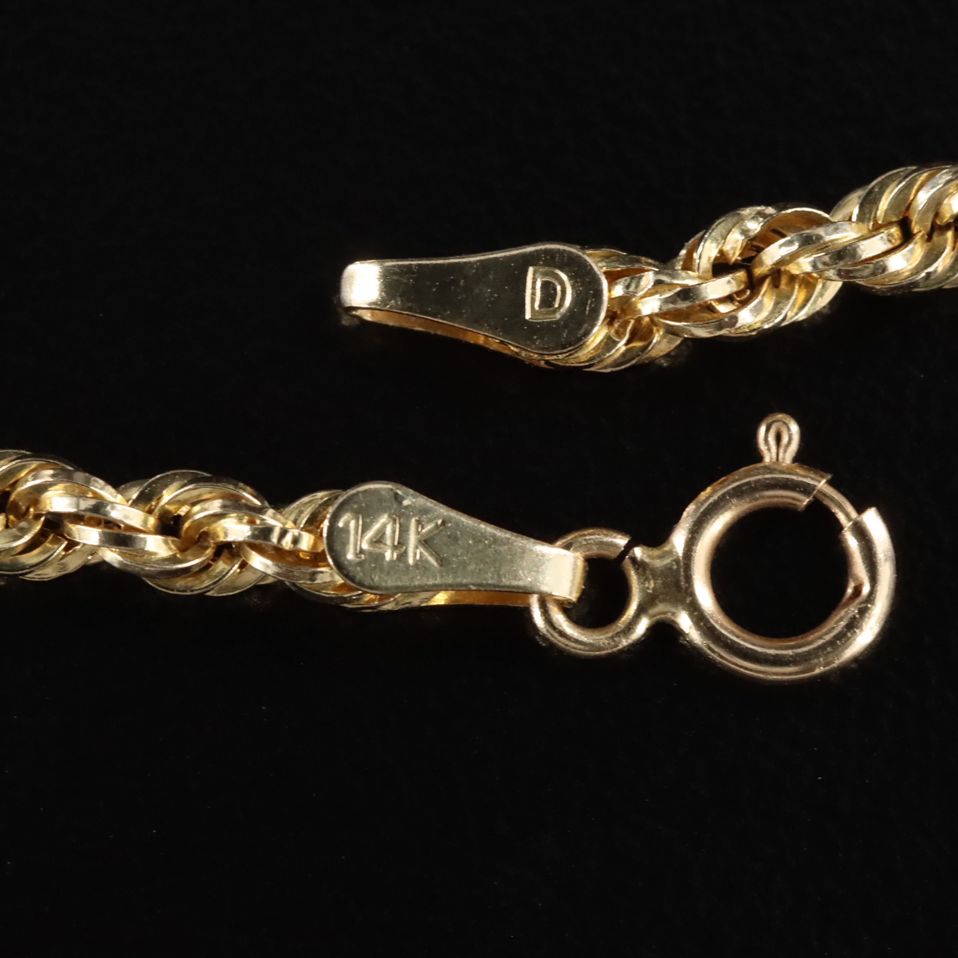 14K Rope Chain Necklace | EBTH