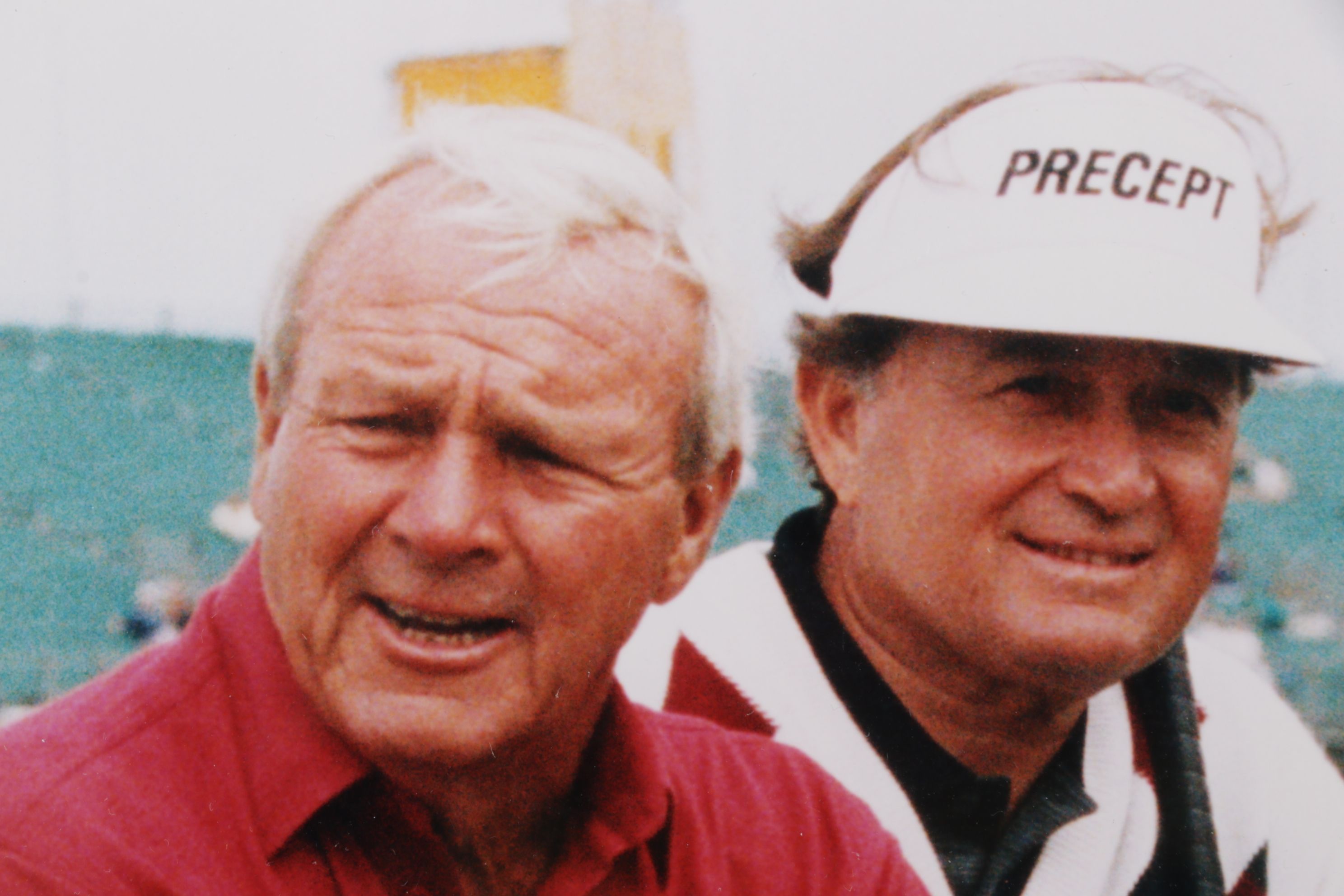 Color Photograph of Raymond Floyd, Arnold Palmer, Tom Watson, and Jack Nicklaus