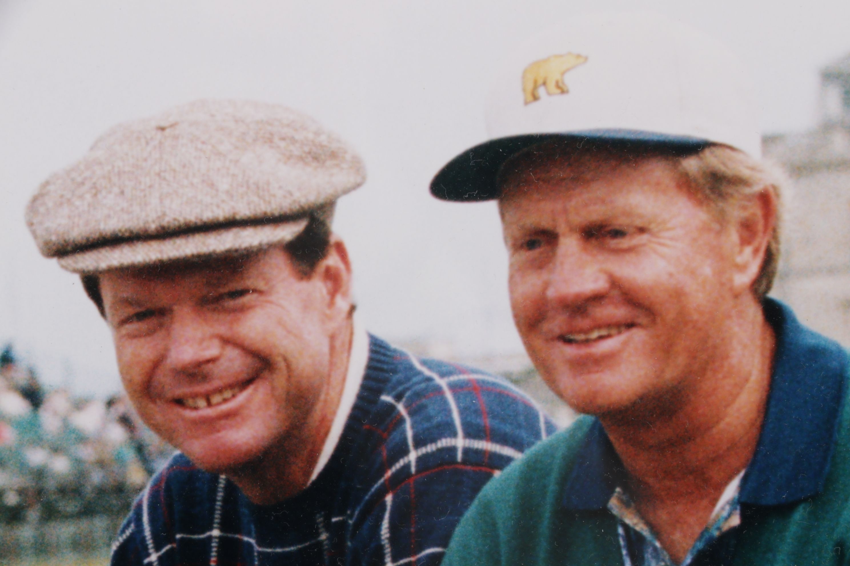 Color Photograph of Raymond Floyd, Arnold Palmer, Tom Watson, and Jack Nicklaus