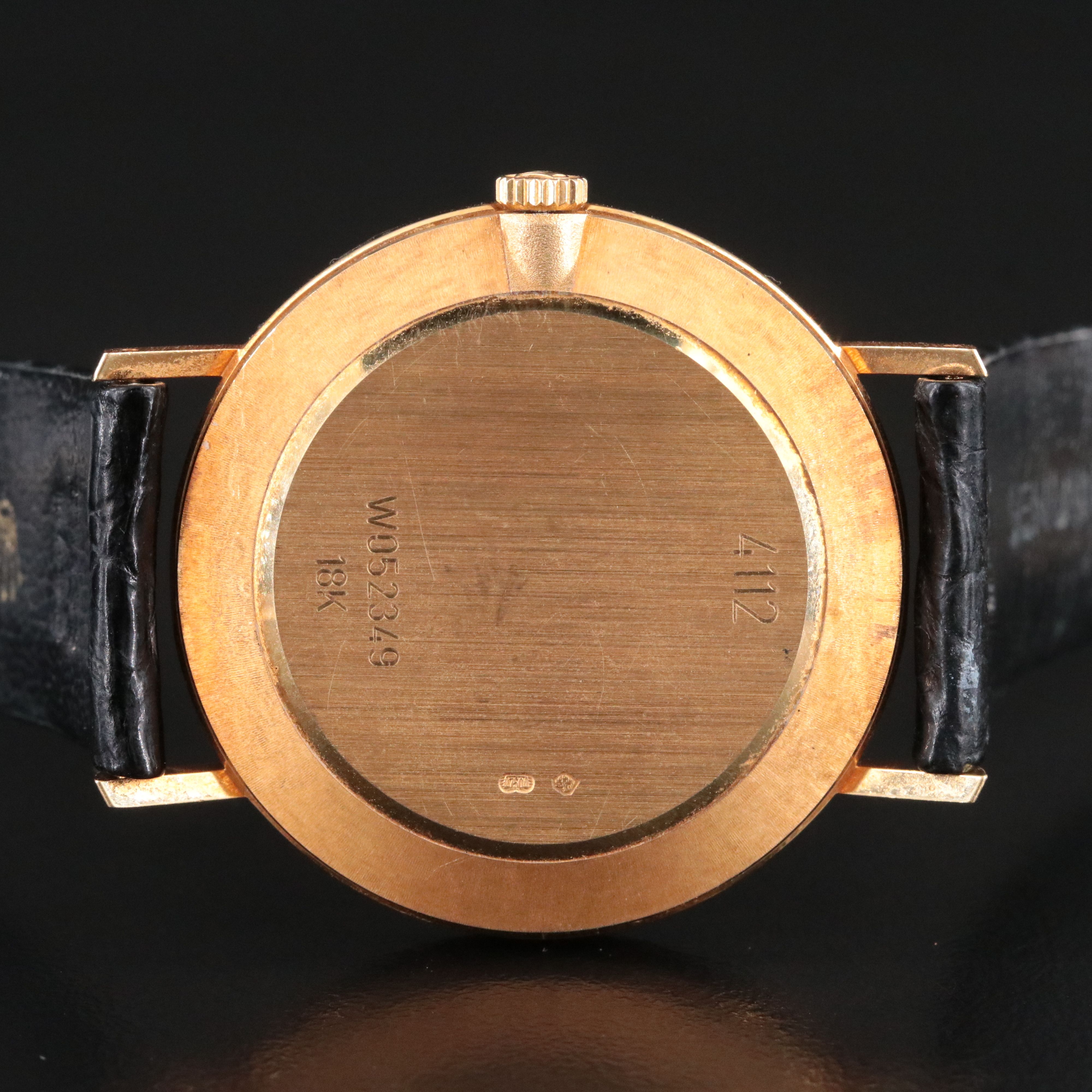 18K Rolex Cellini Manual Wind Ivory Jubilee Dial Model 4112 Watch