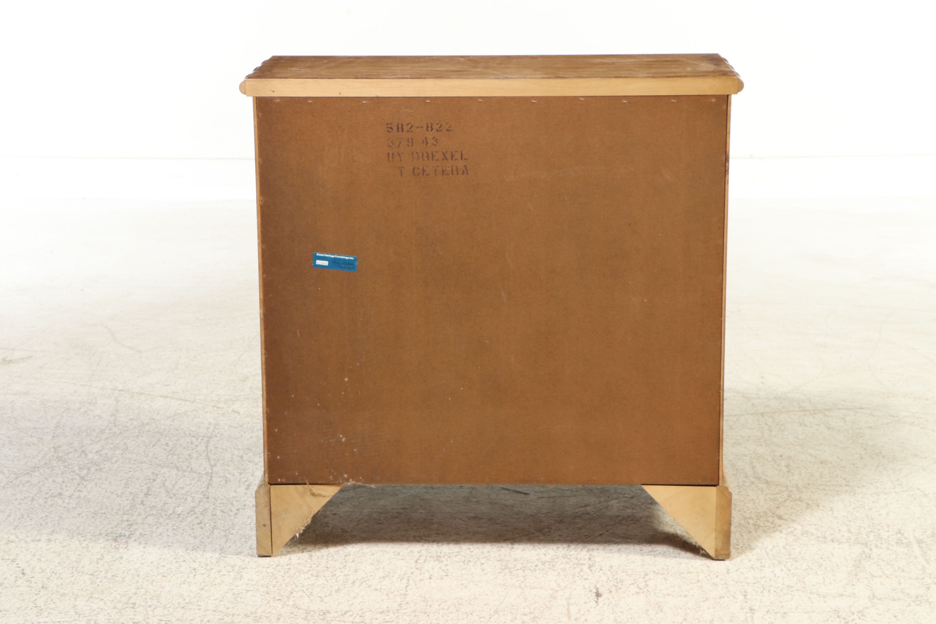 Drexel Heritage Chinoiserie Faux Bamboo Cabinet, Late 20th Century