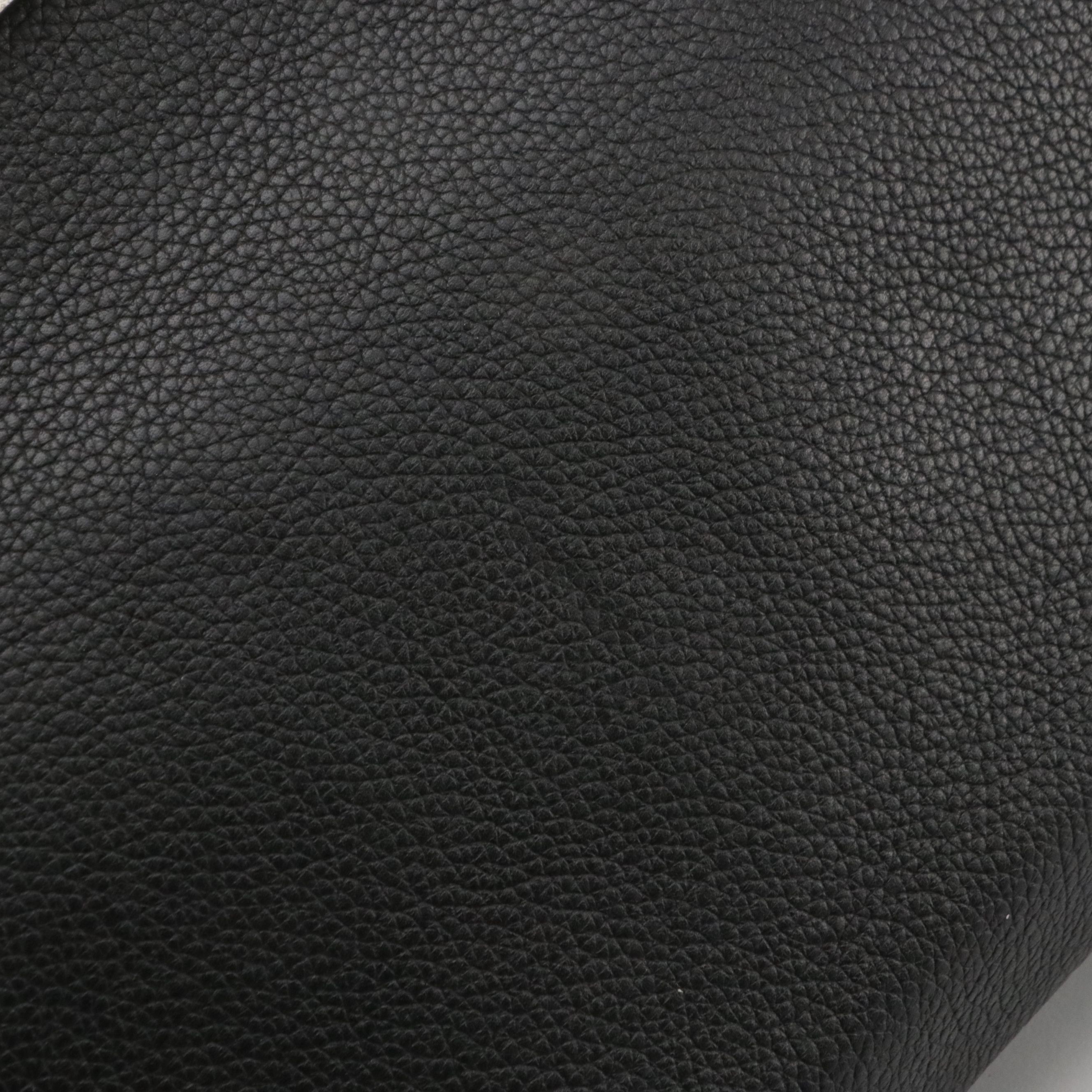 Louis Vuitton Lockme II Mechanical Flowers Two-Way Bag in B&W Grained Leather