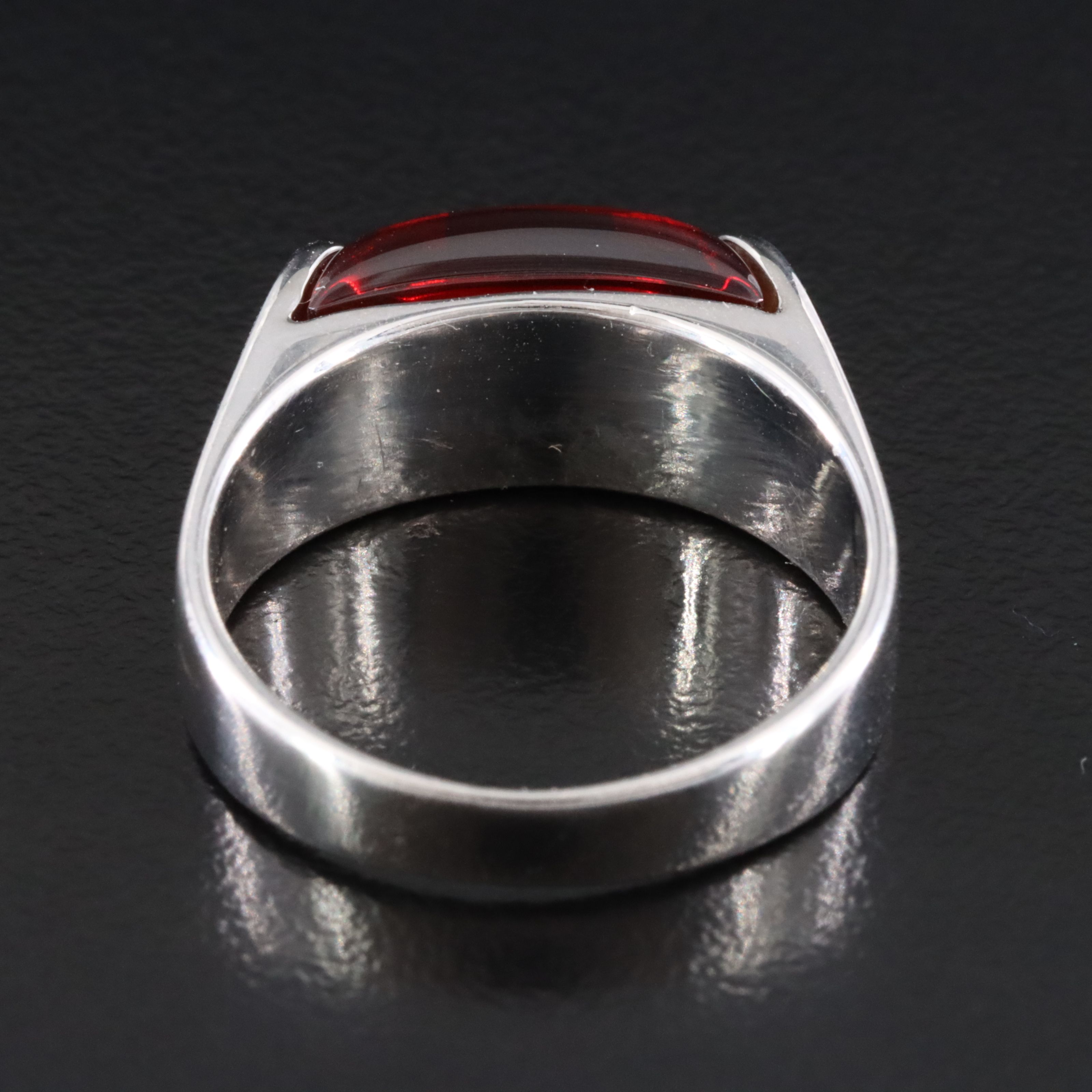 Sterling Garnet Ring