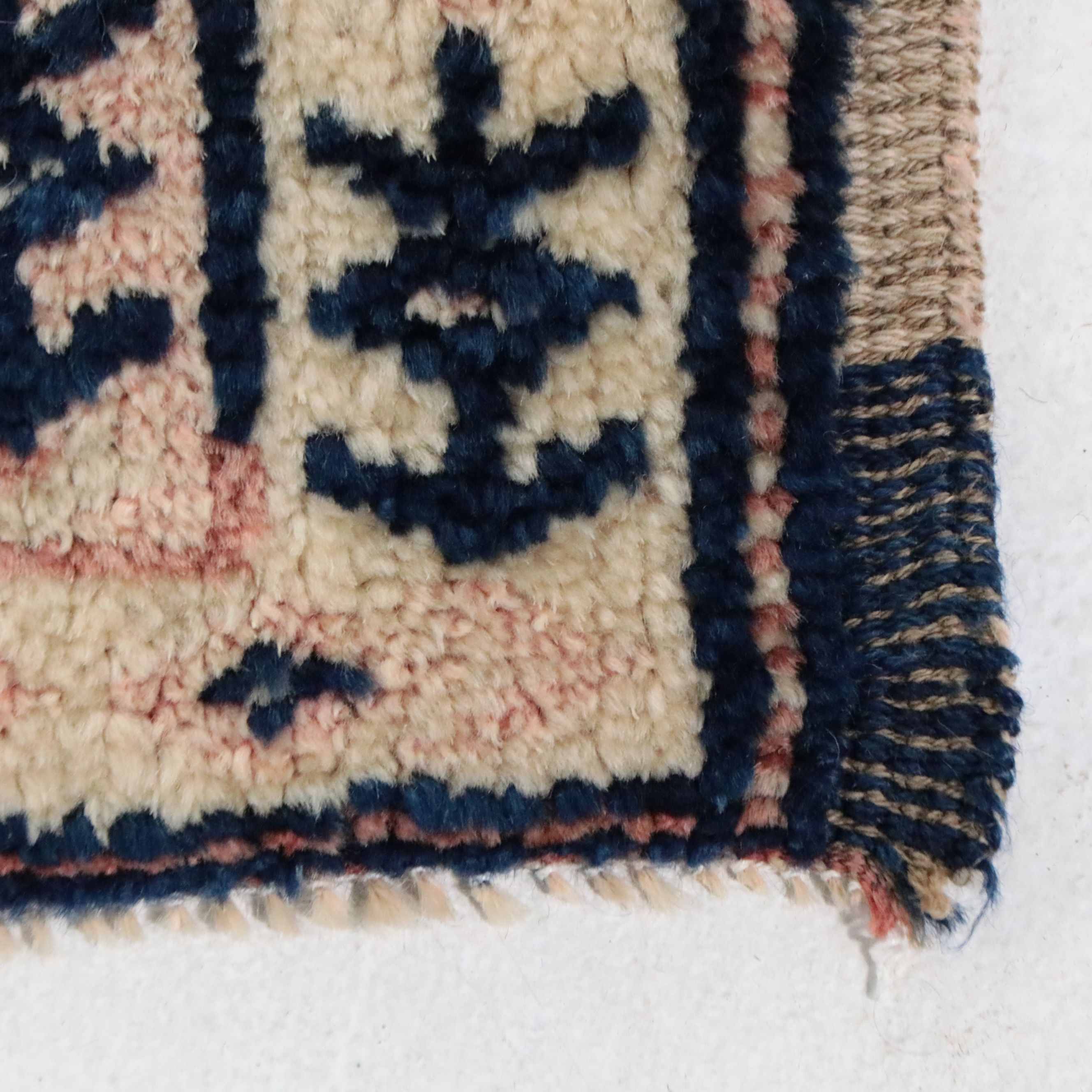 4'3 x 6'6 Hand-Knotted Turkish Bergama Area Rug