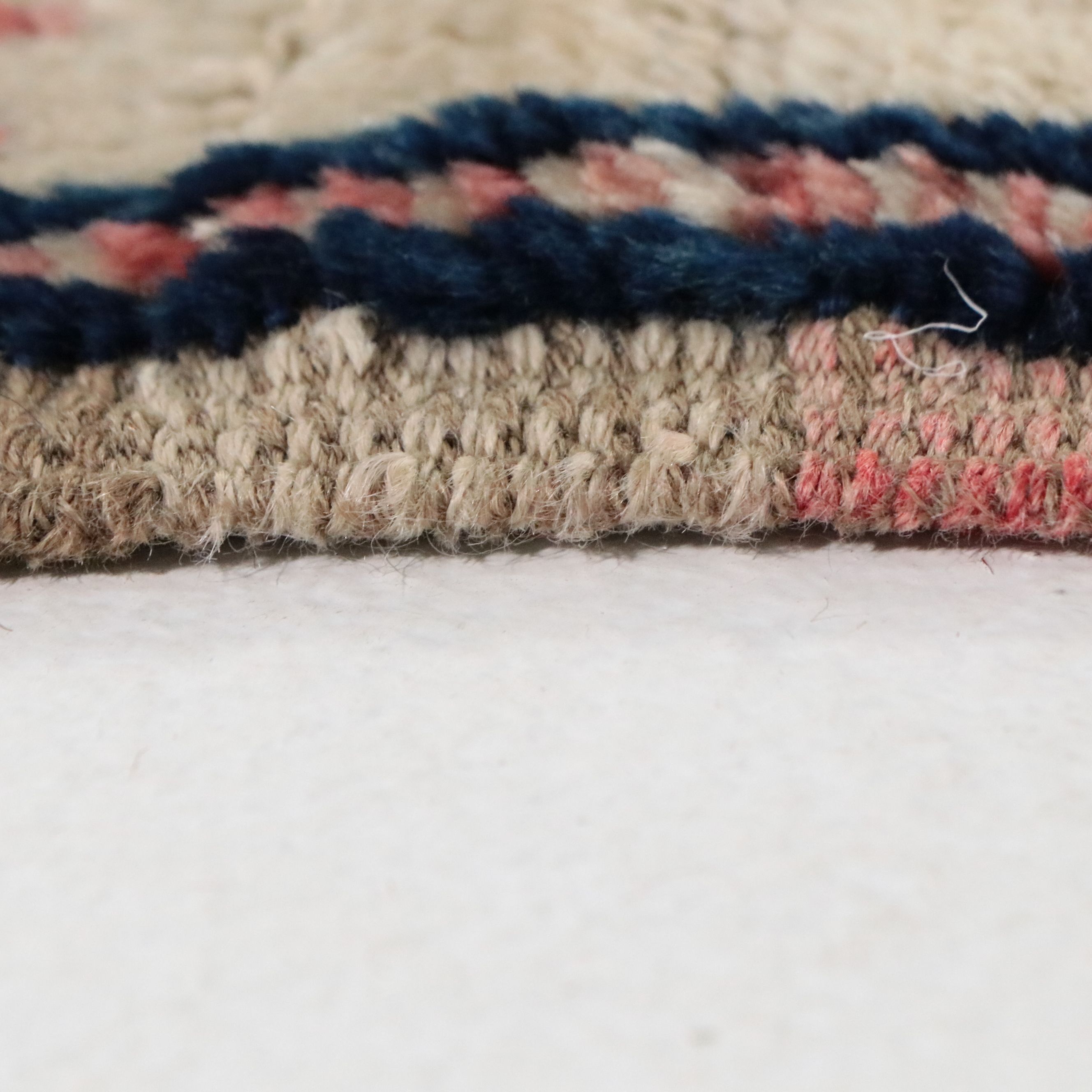 4'3 x 6'6 Hand-Knotted Turkish Bergama Area Rug