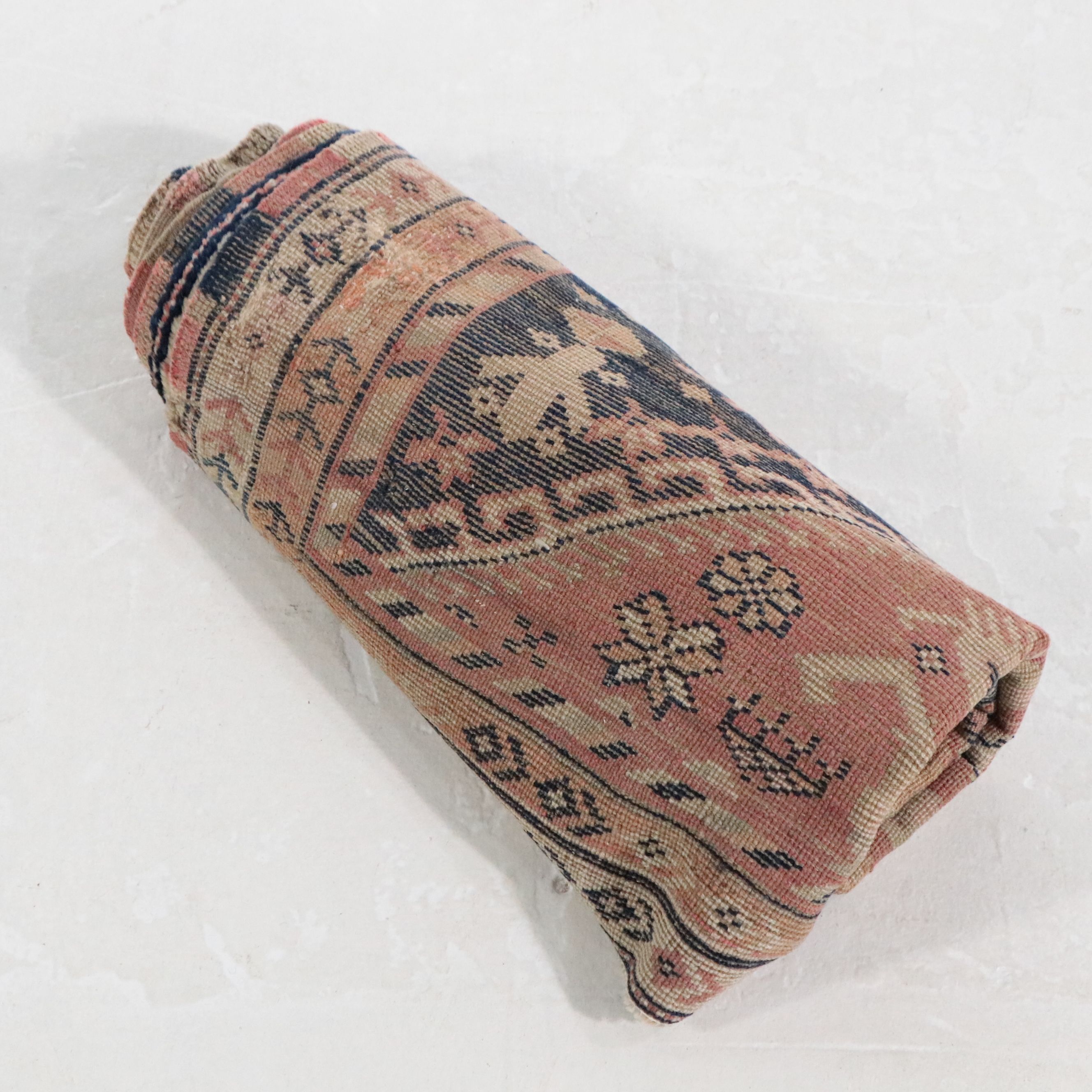 4'3 x 6'6 Hand-Knotted Turkish Bergama Area Rug