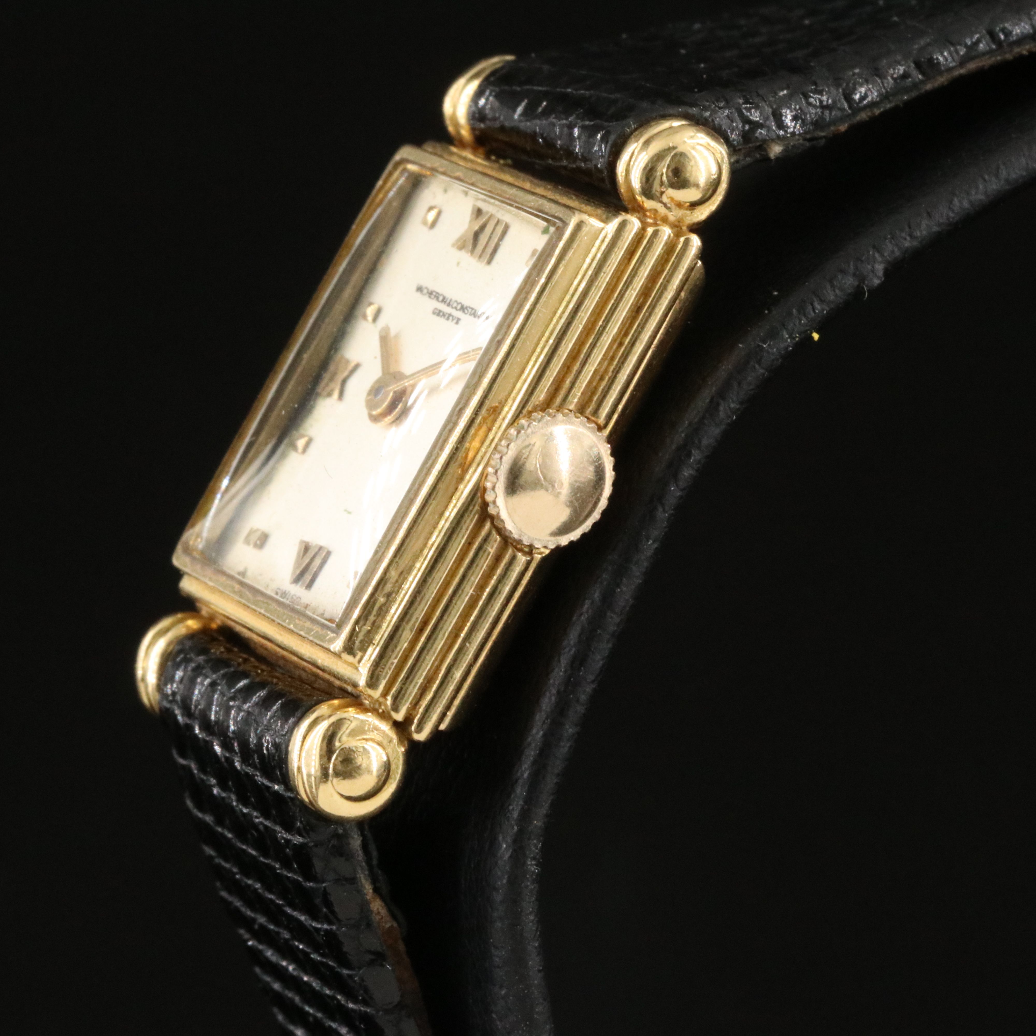 Vacheron Constantin 18K Quartz Retro Fit Watch