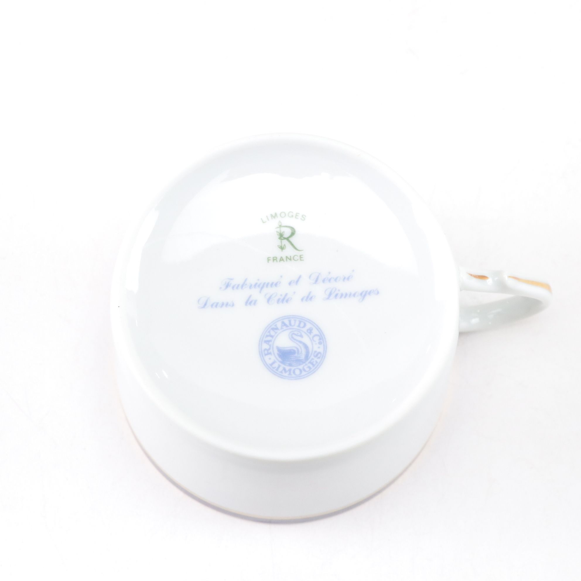 Raynaud & Co. Limoges "Diplomat Blue" Porcelain Dinnerware