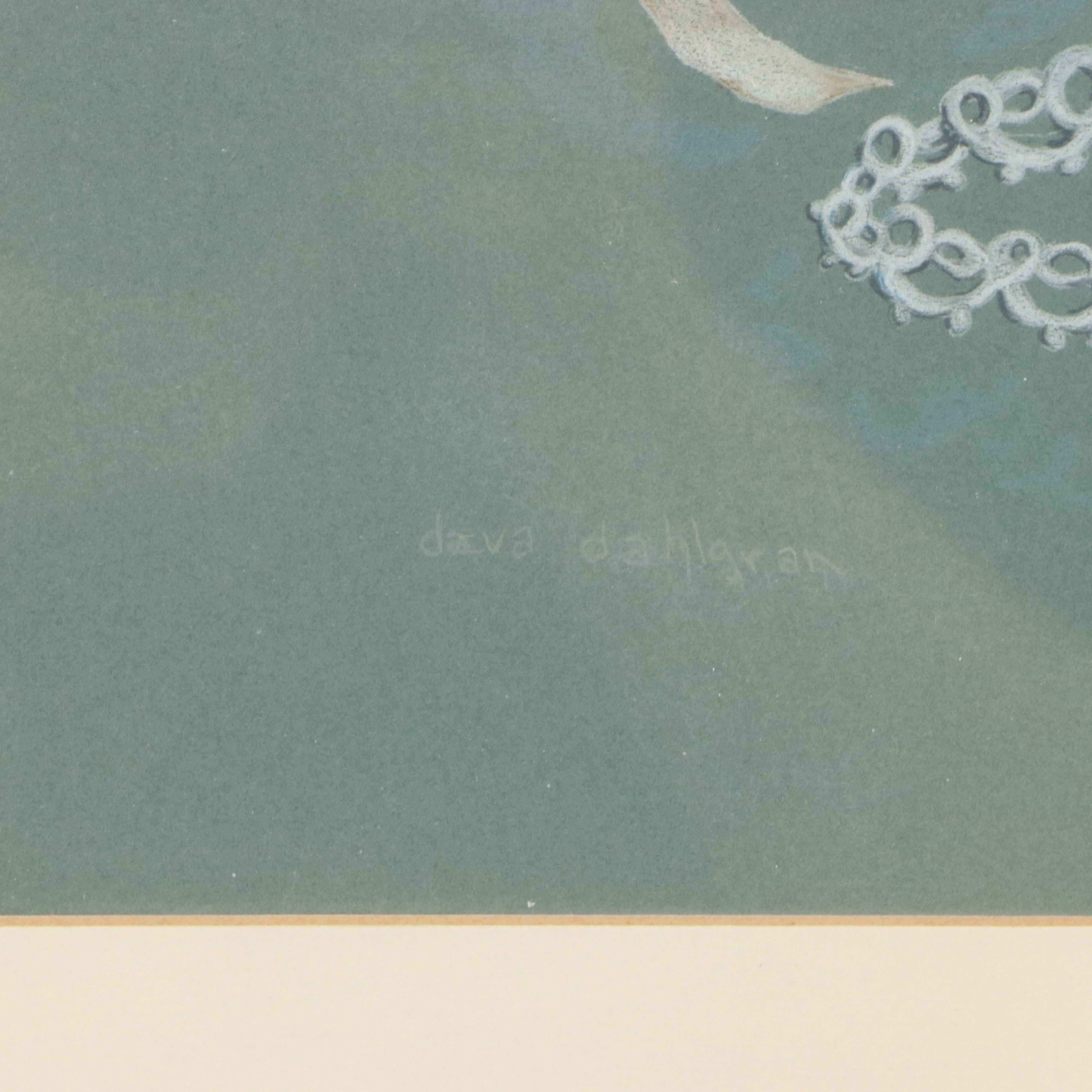 Dava Dahlgran Colored Pencil Drawing "Snippets, Too," 21st Century