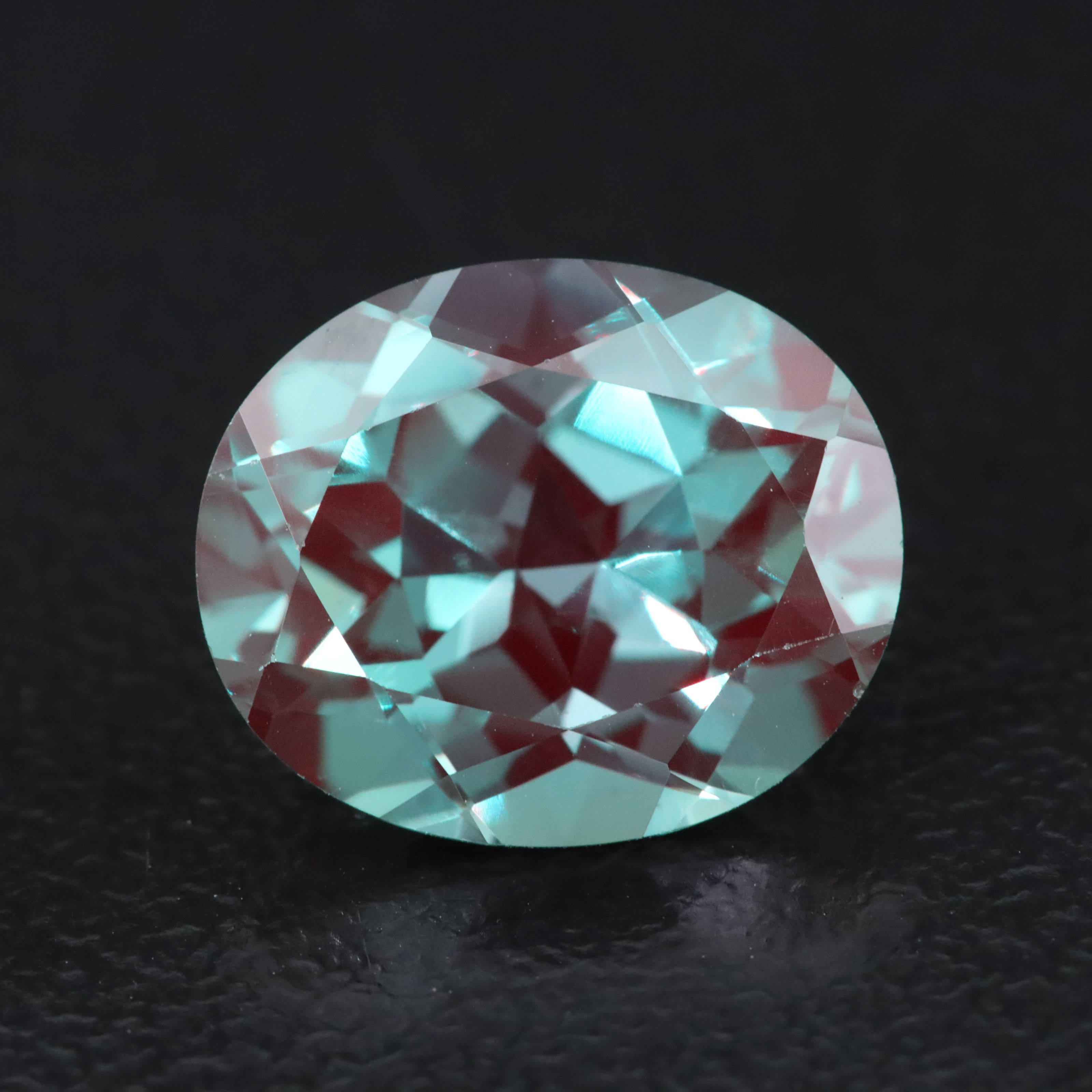 Loose 6.34 CTW Lab Grown Alexandrite