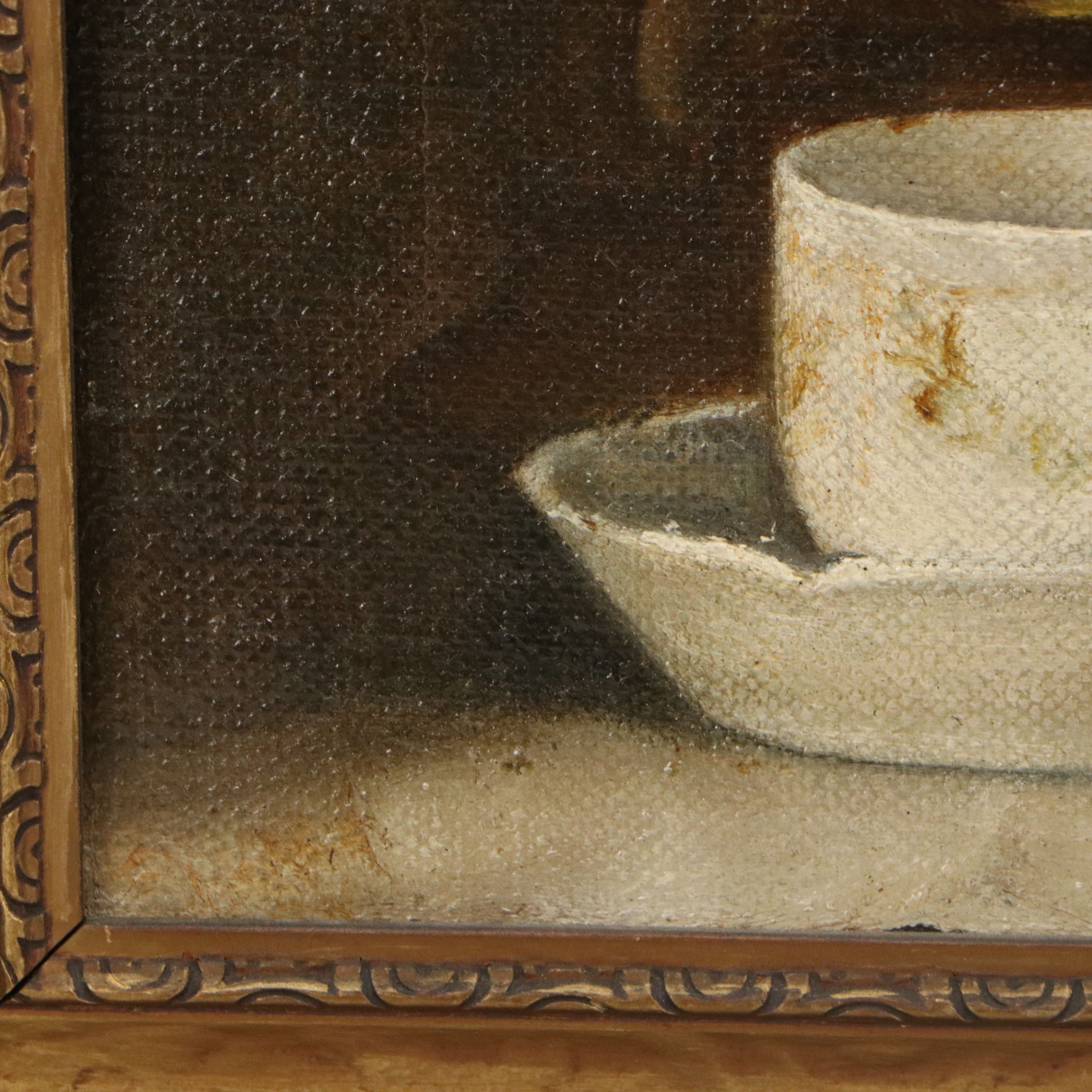 J. M. Morin Still Life Oil Painting, Late 19th or 20th Century
