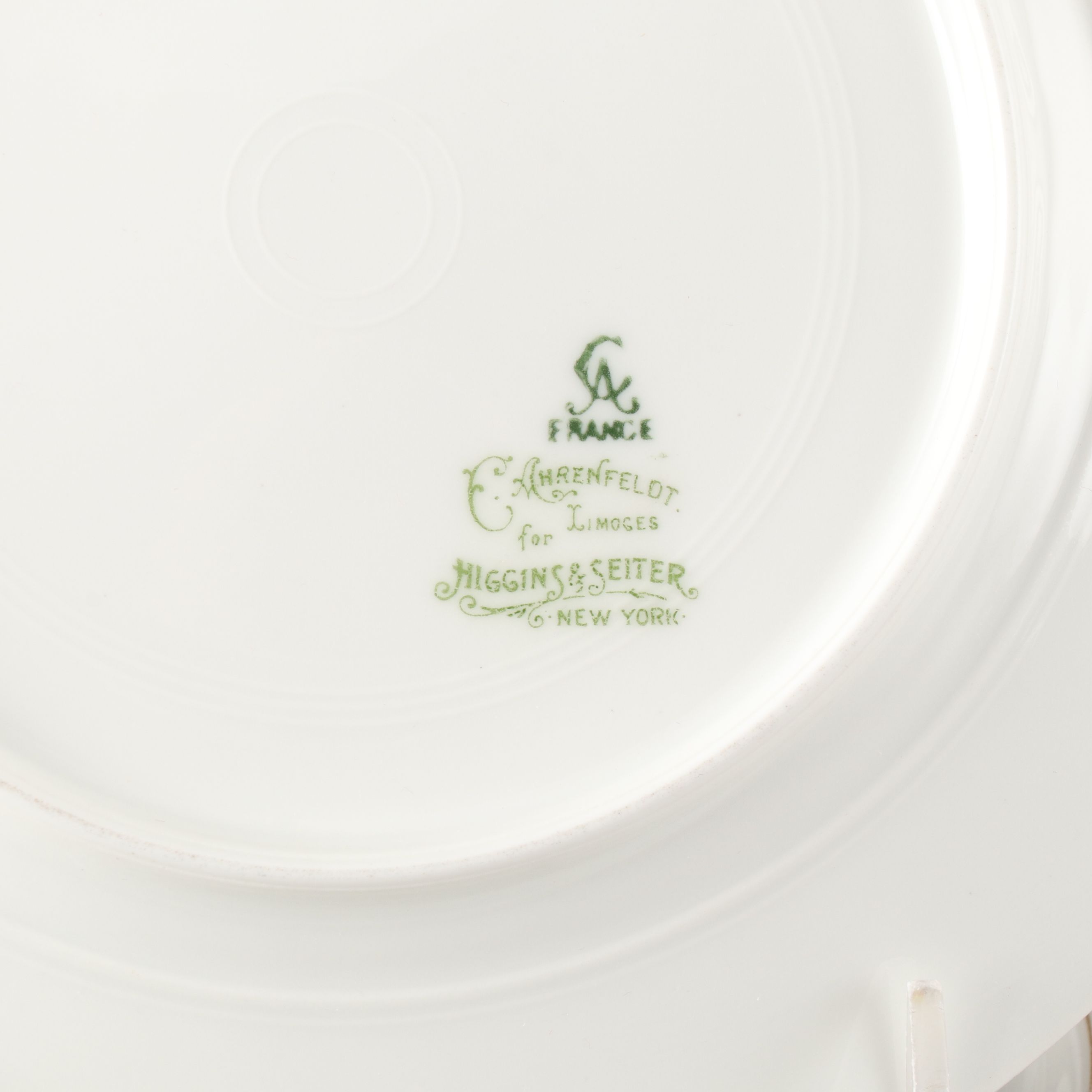 Charles Ahrenfeldt and More Limoges Gilt Porcelain Dinnerware