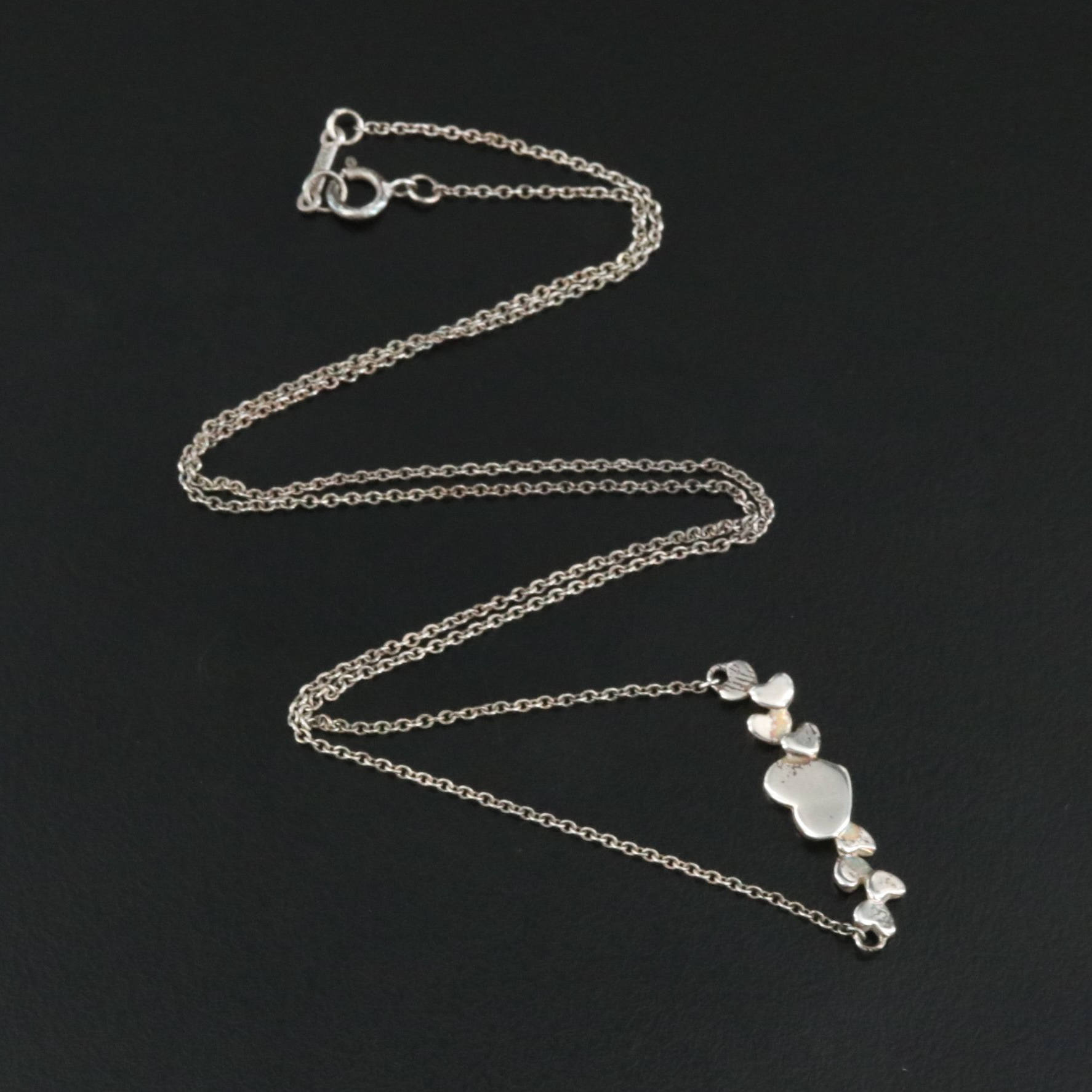 Paloma Picasso for Tiffany & Co. Sterling Modern Heart Necklace