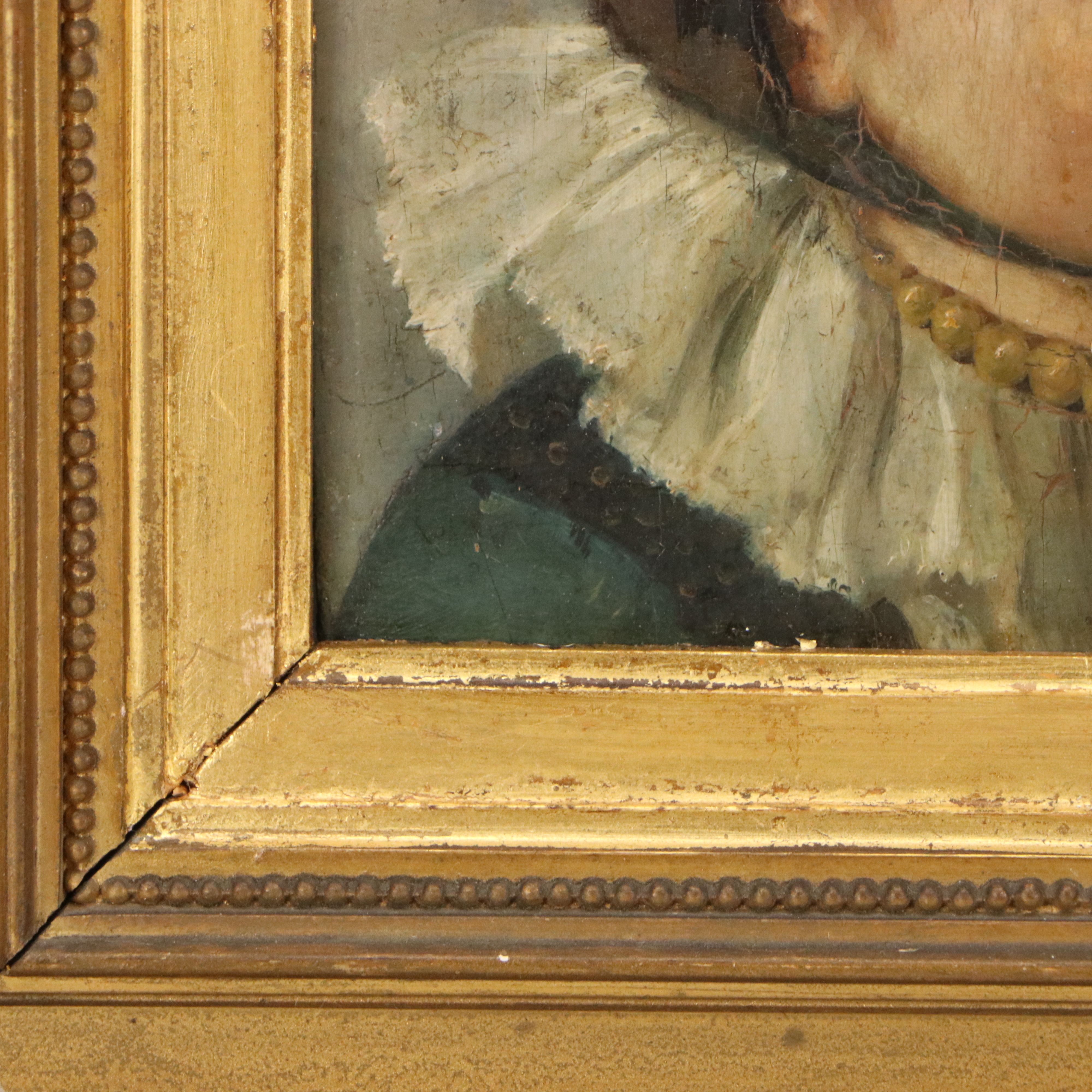 After Friedrich Pondel Oil Portrait Painting, More
