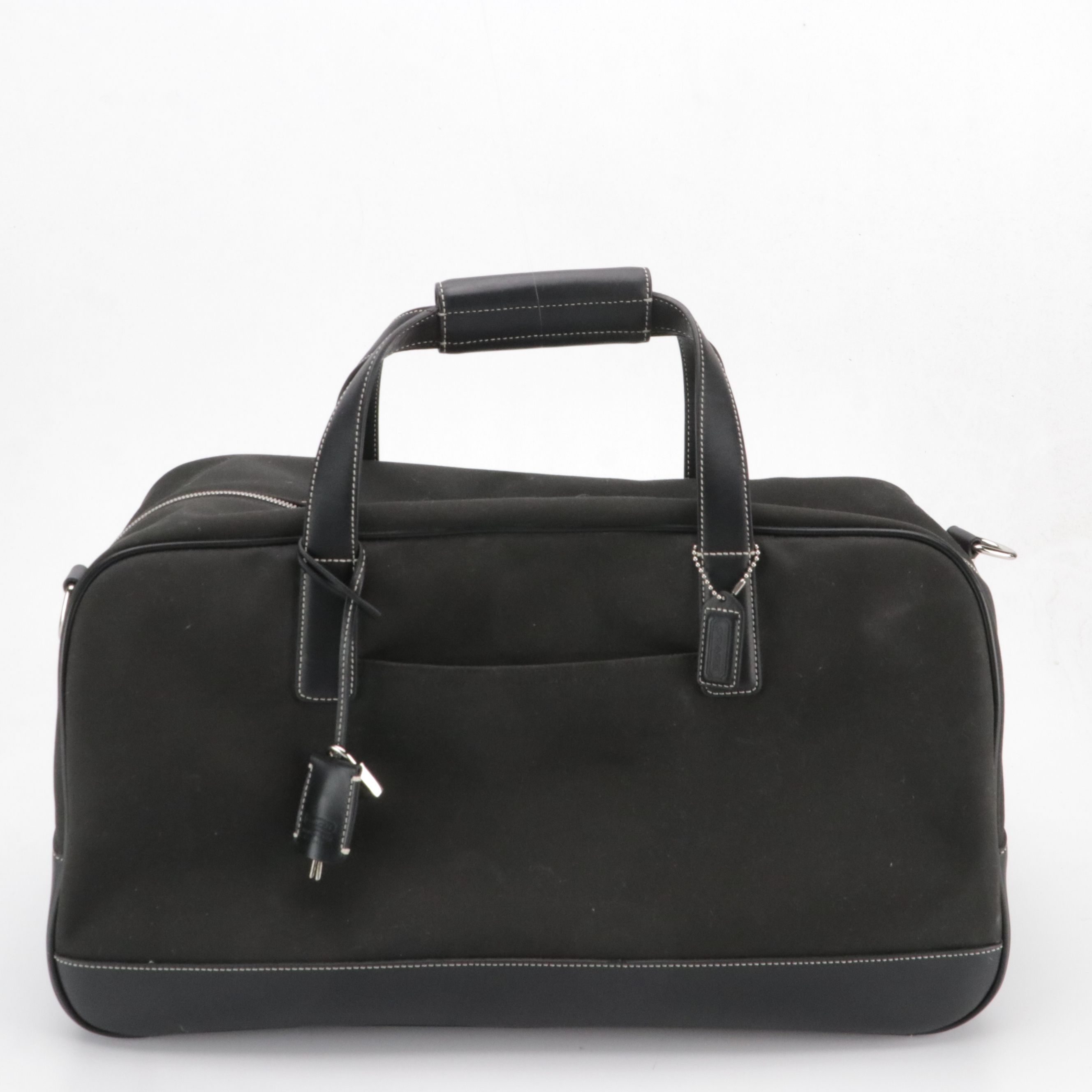 Coach Bon Bus Satchel and Double-Face Canvas Weekender Bag